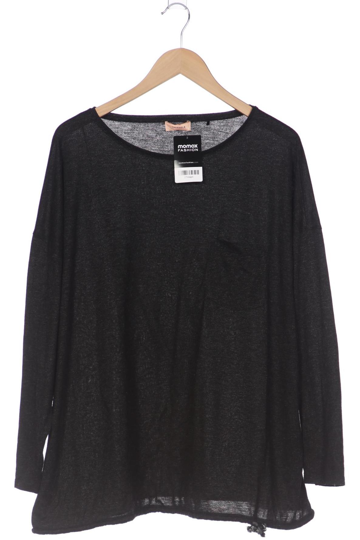 

Triangle Damen Langarmshirt, grau, Gr. 48