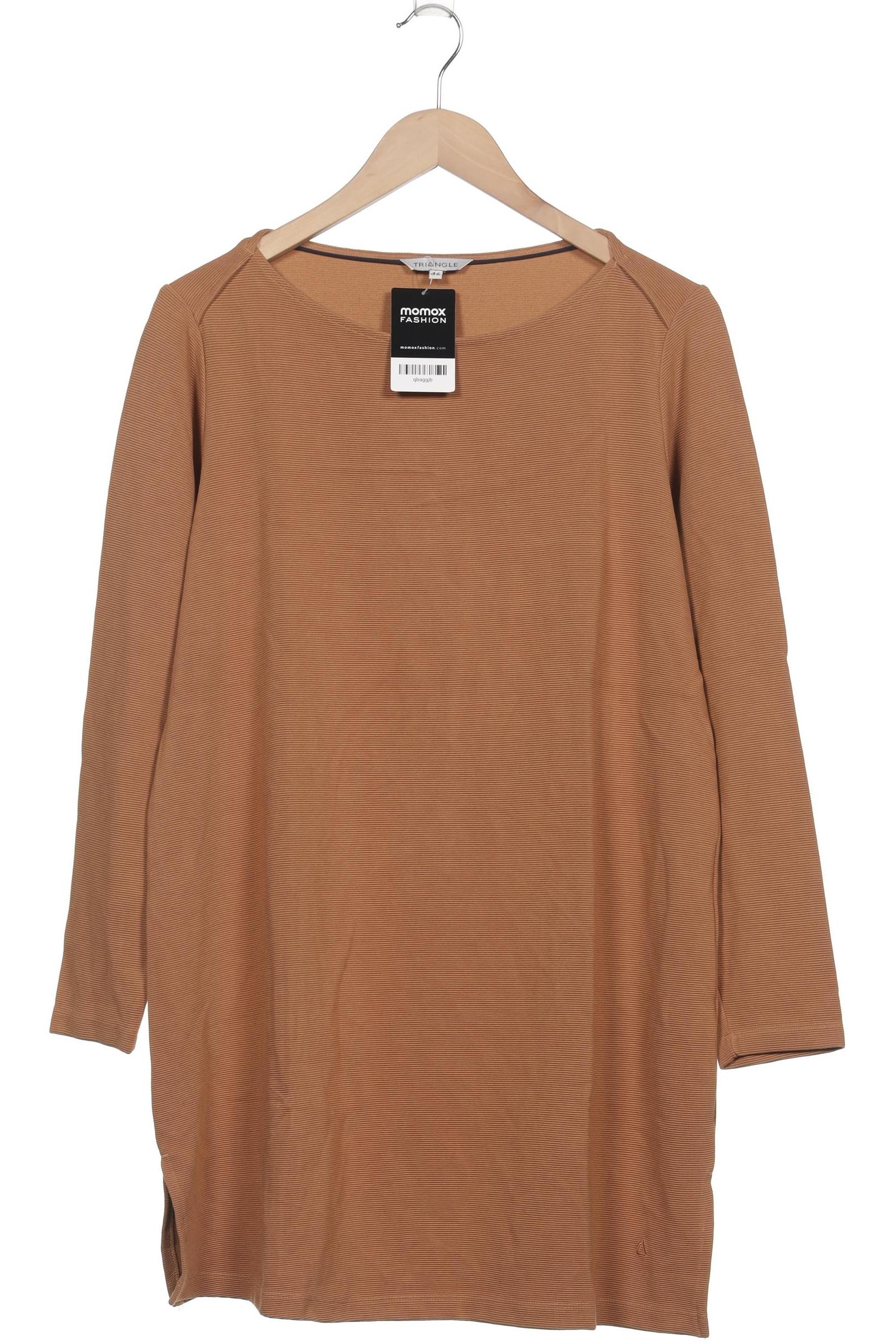 

Triangle Damen Langarmshirt, braun, Gr. 46