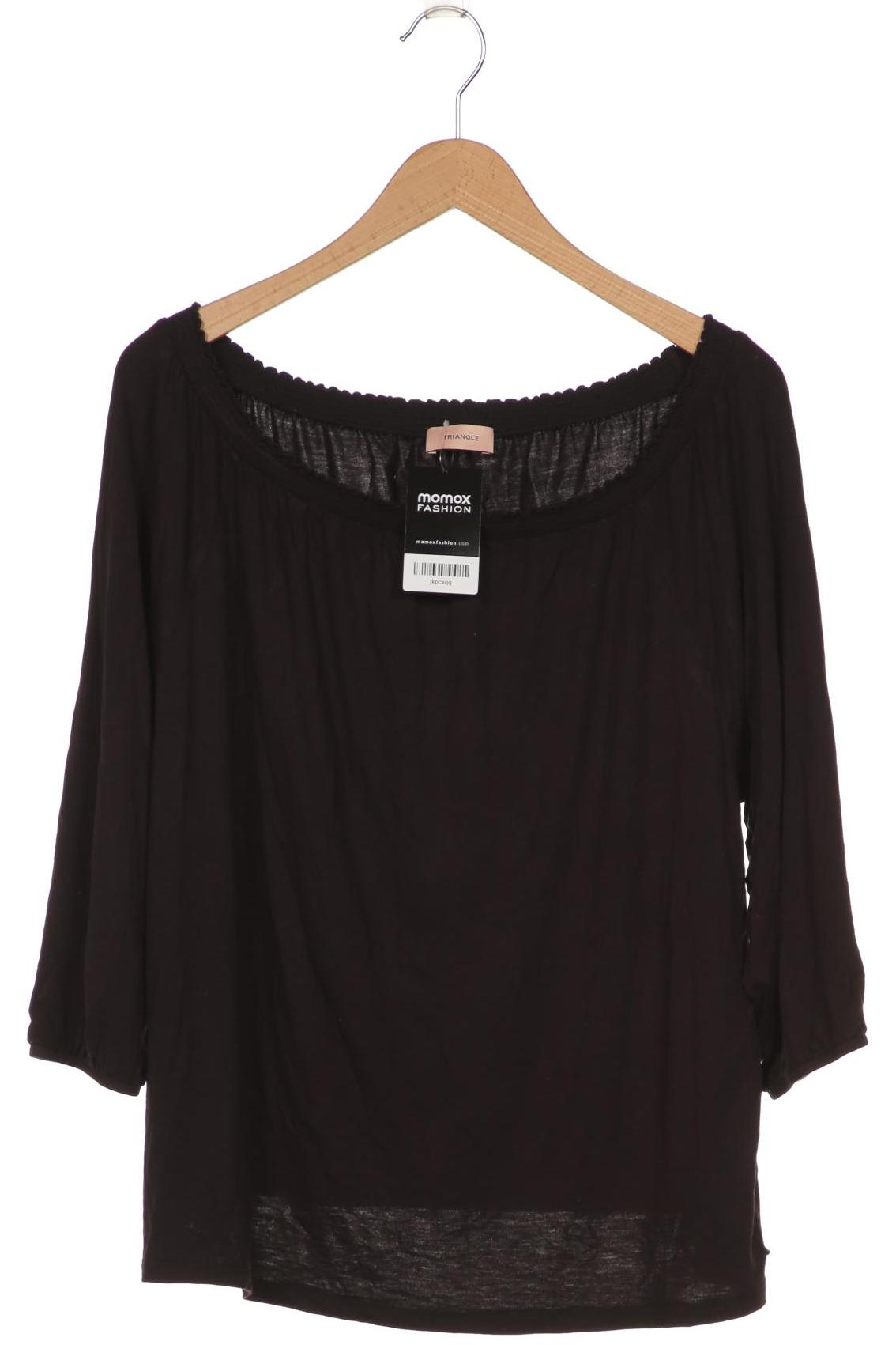 

Triangle Damen Langarmshirt, schwarz, Gr. 48