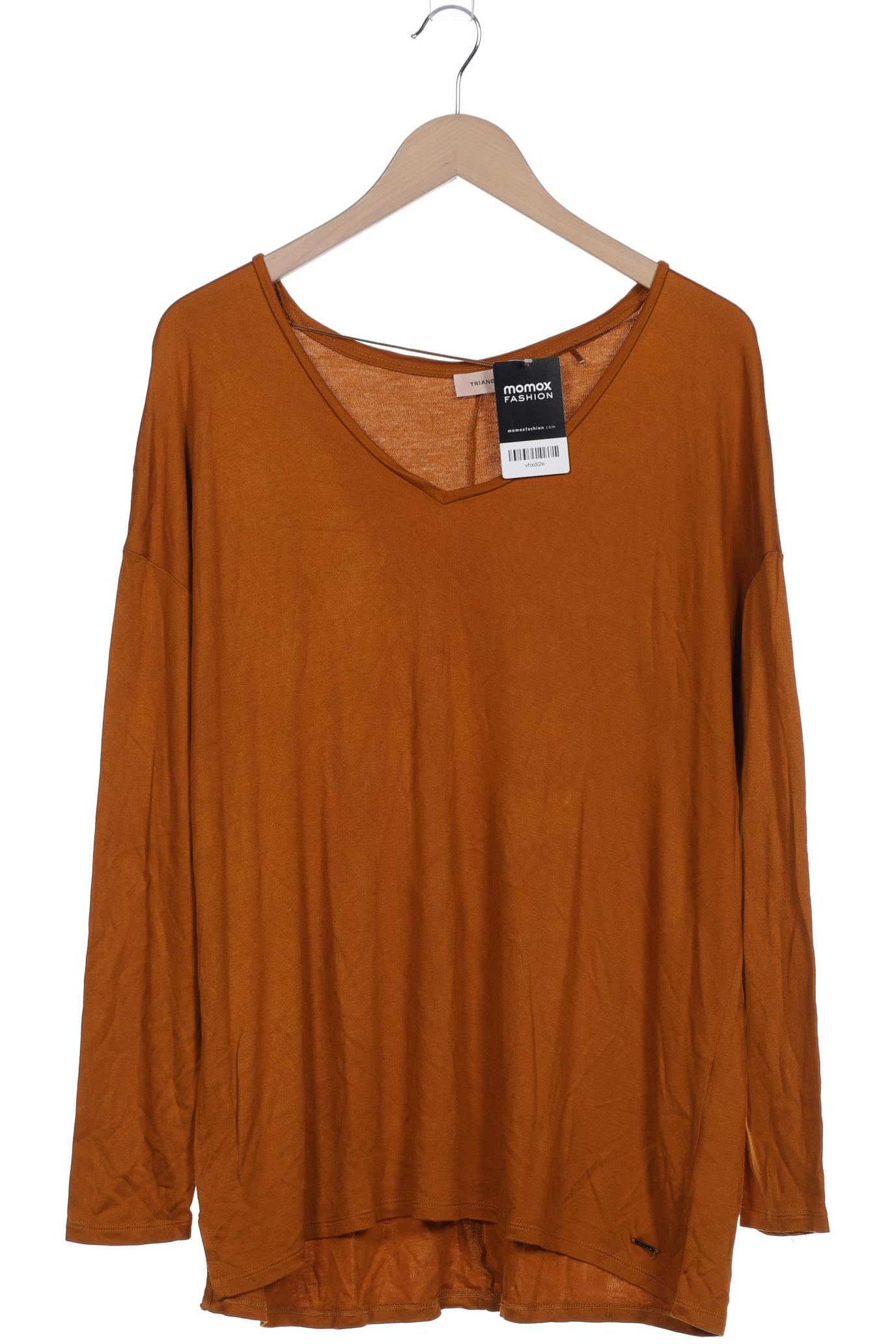 

Triangle Damen Langarmshirt, orange, Gr. 48