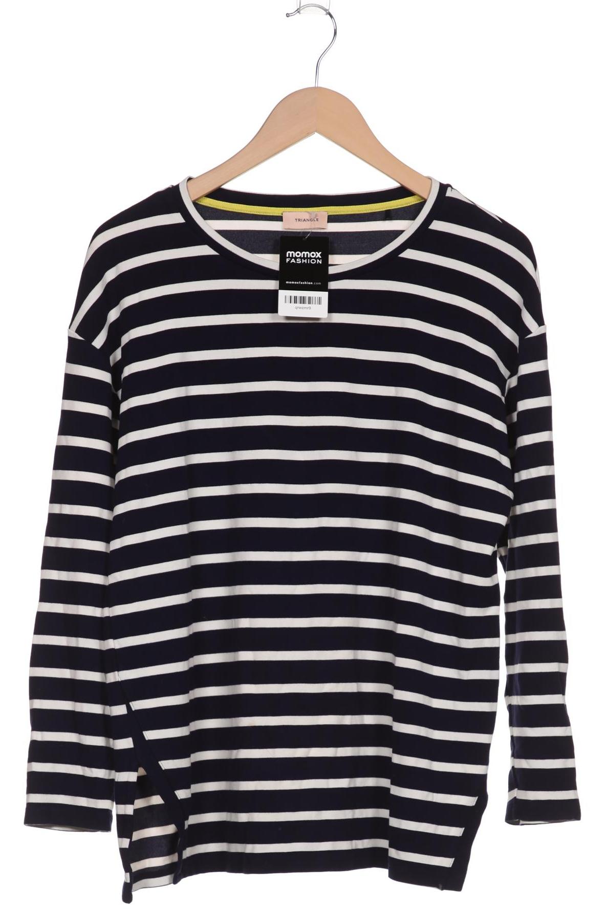

Triangle Damen Langarmshirt, marineblau, Gr. 48