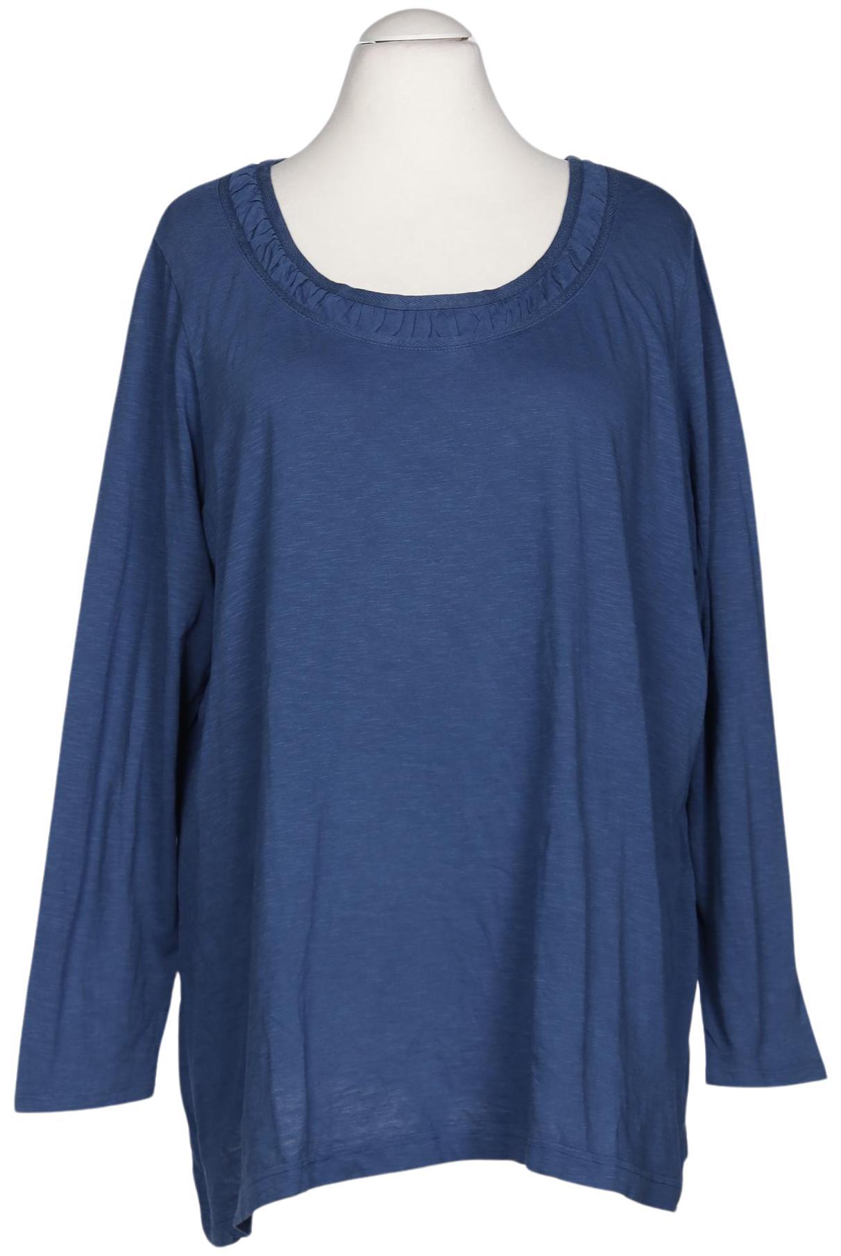 

Triangle Damen Langarmshirt, blau, Gr. 54