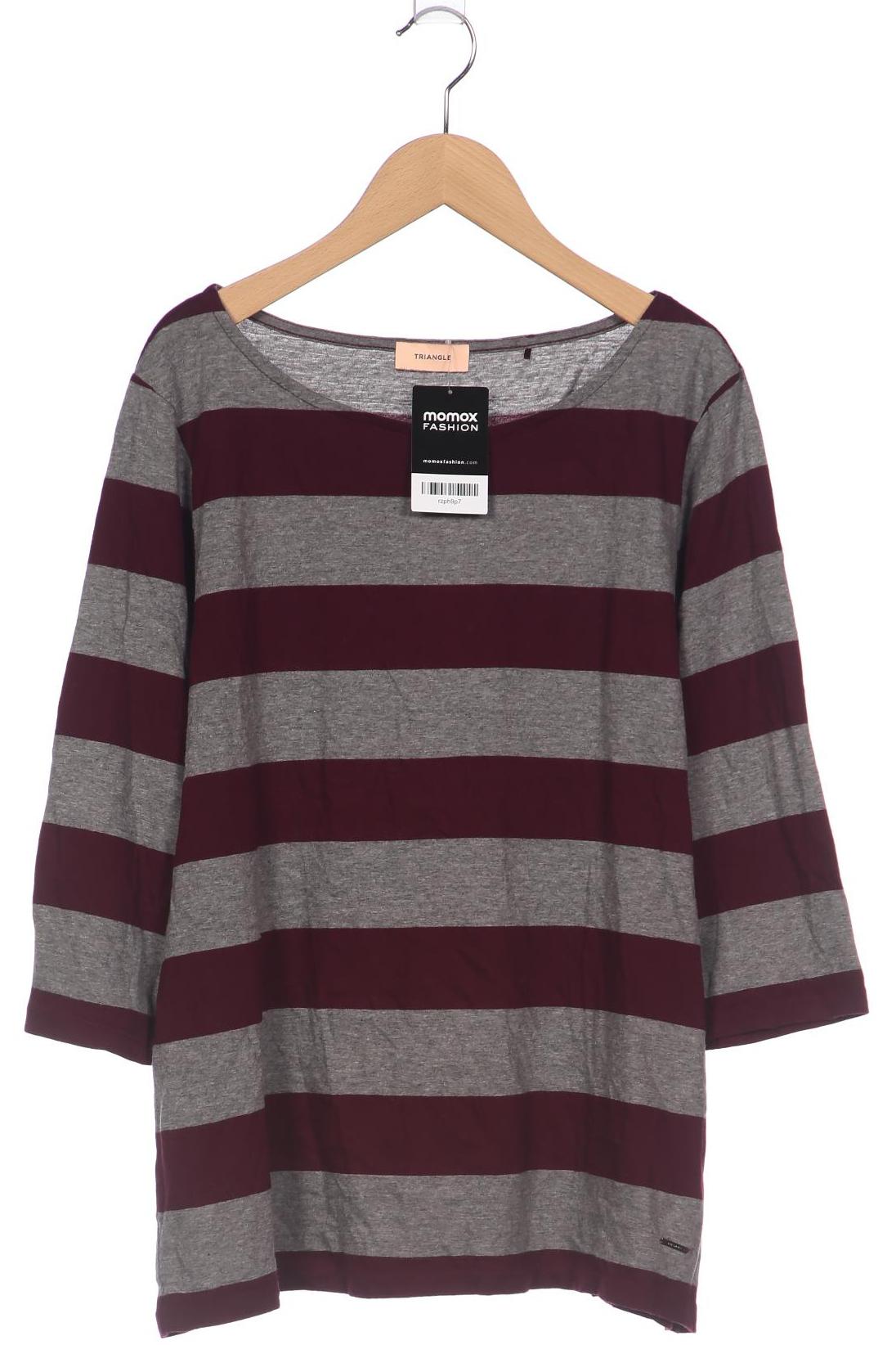 

Triangle Damen Langarmshirt, bordeaux, Gr. 42