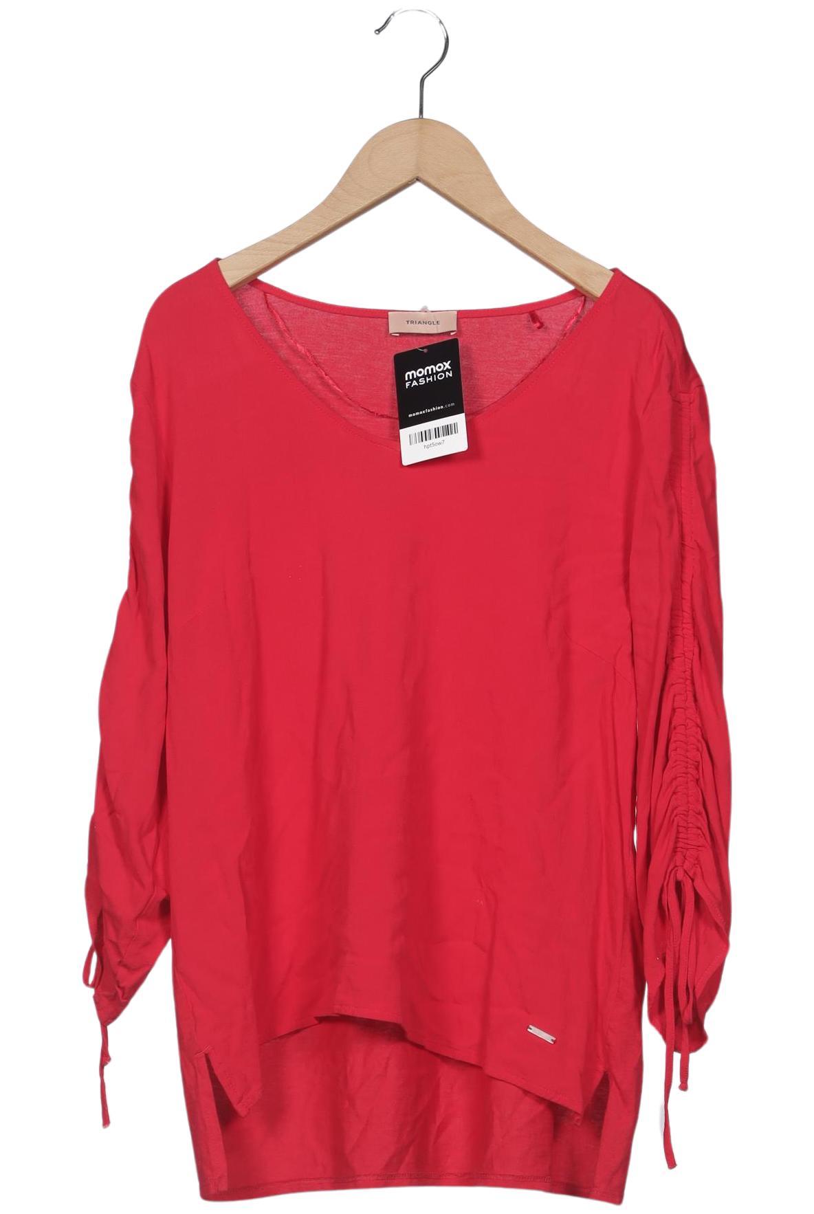 

Triangle Damen Langarmshirt, rot, Gr. 42