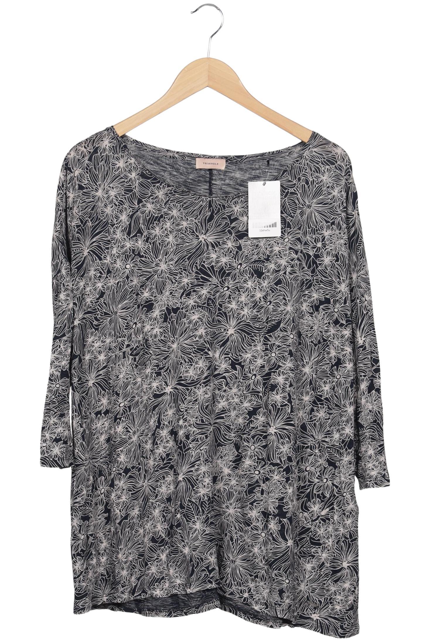 

Triangle Damen Langarmshirt, mehrfarbig, Gr. 50