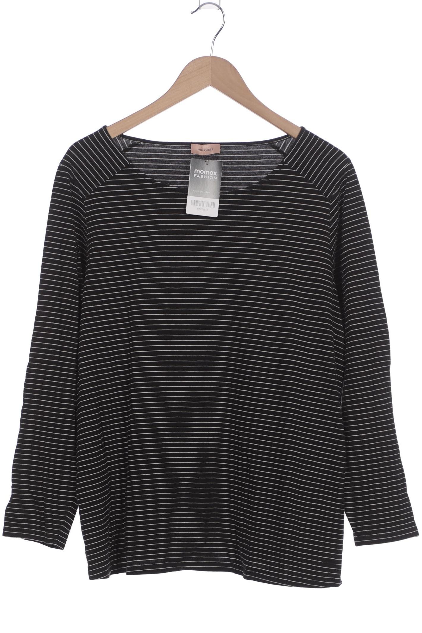 

Triangle Damen Langarmshirt, schwarz, Gr. 48