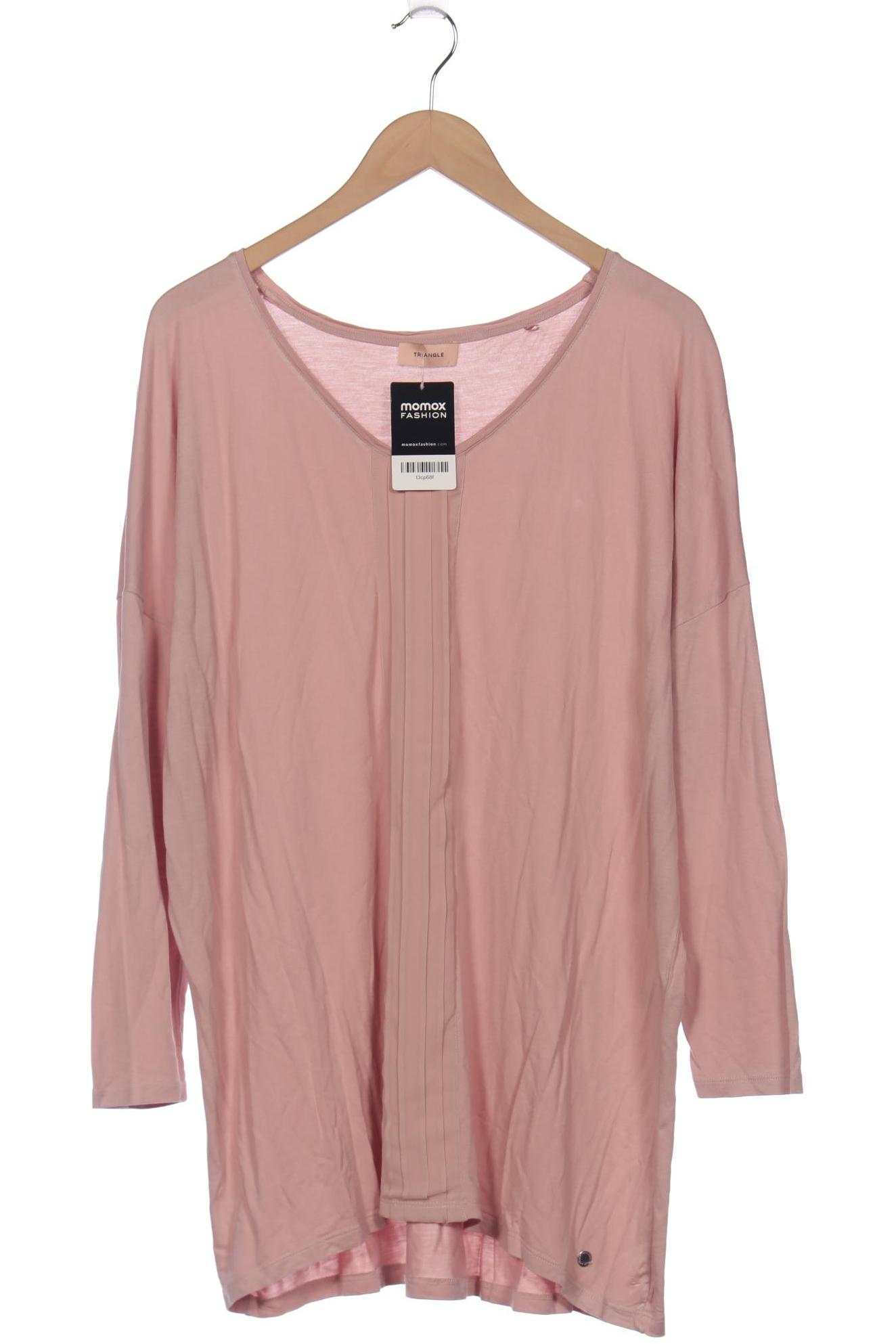 

Triangle Damen Langarmshirt, pink, Gr. 50