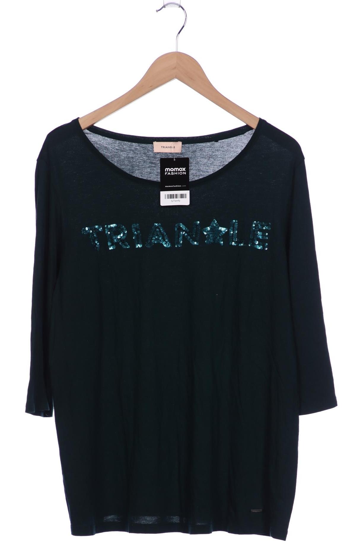 

Triangle Damen Langarmshirt, grün, Gr. 46