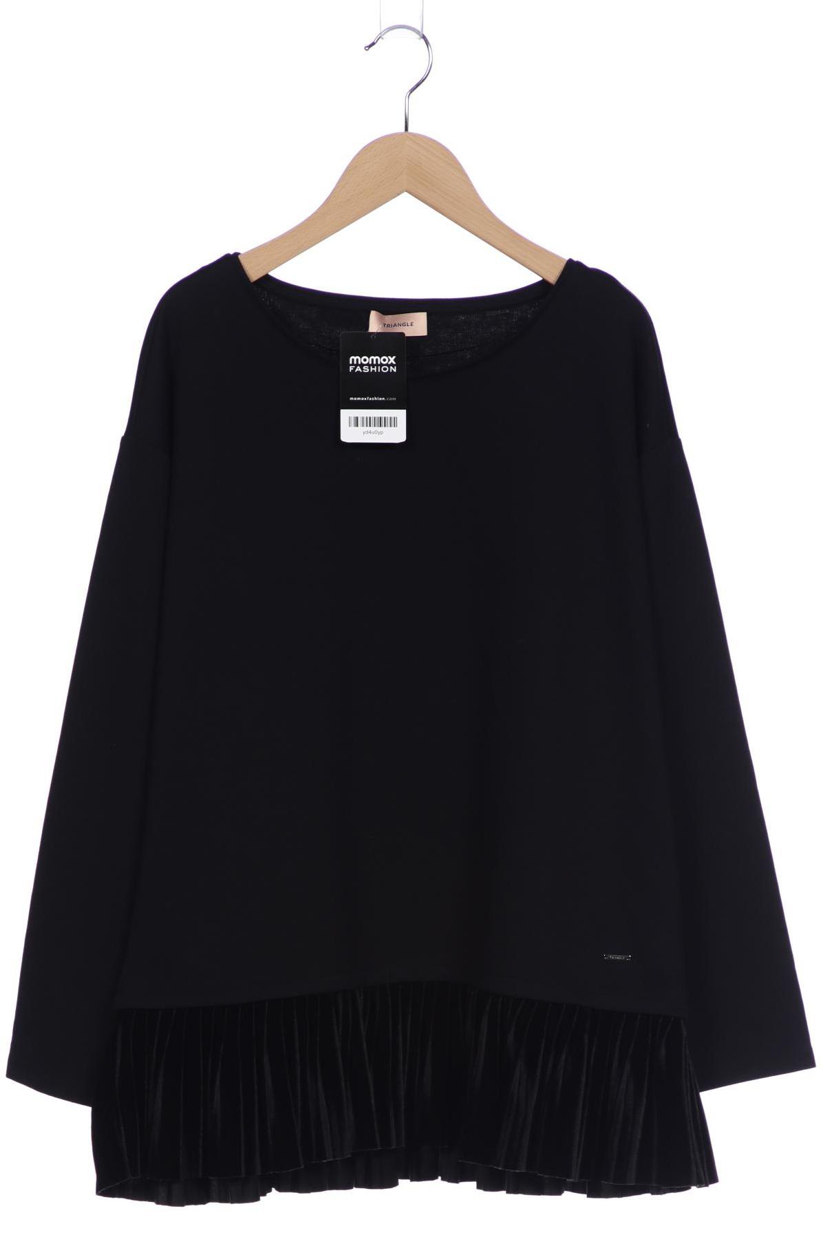 

Triangle Damen Langarmshirt, schwarz, Gr. 42