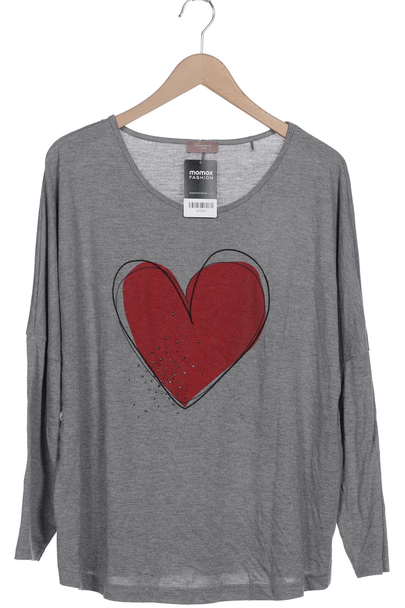 

TRIANGLE Damen Langarmshirt, grau