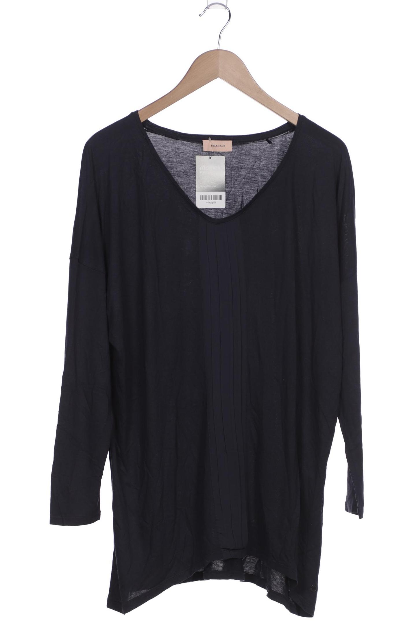 

Triangle Damen Langarmshirt, marineblau, Gr. 46