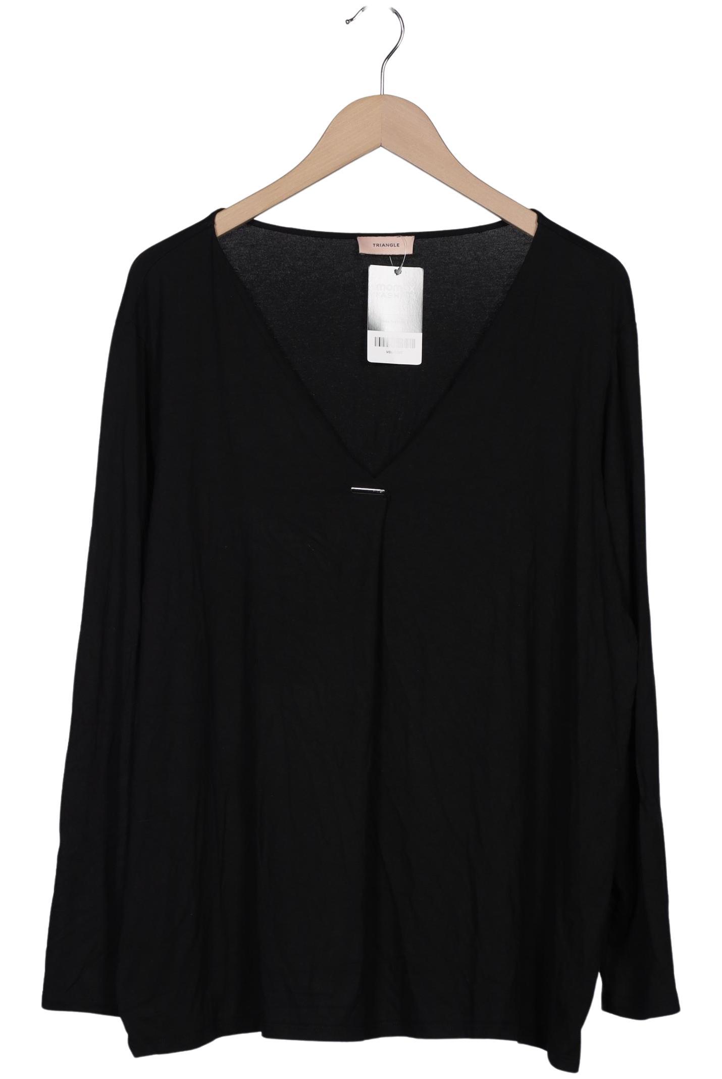 

Triangle Damen Langarmshirt, schwarz, Gr. 46