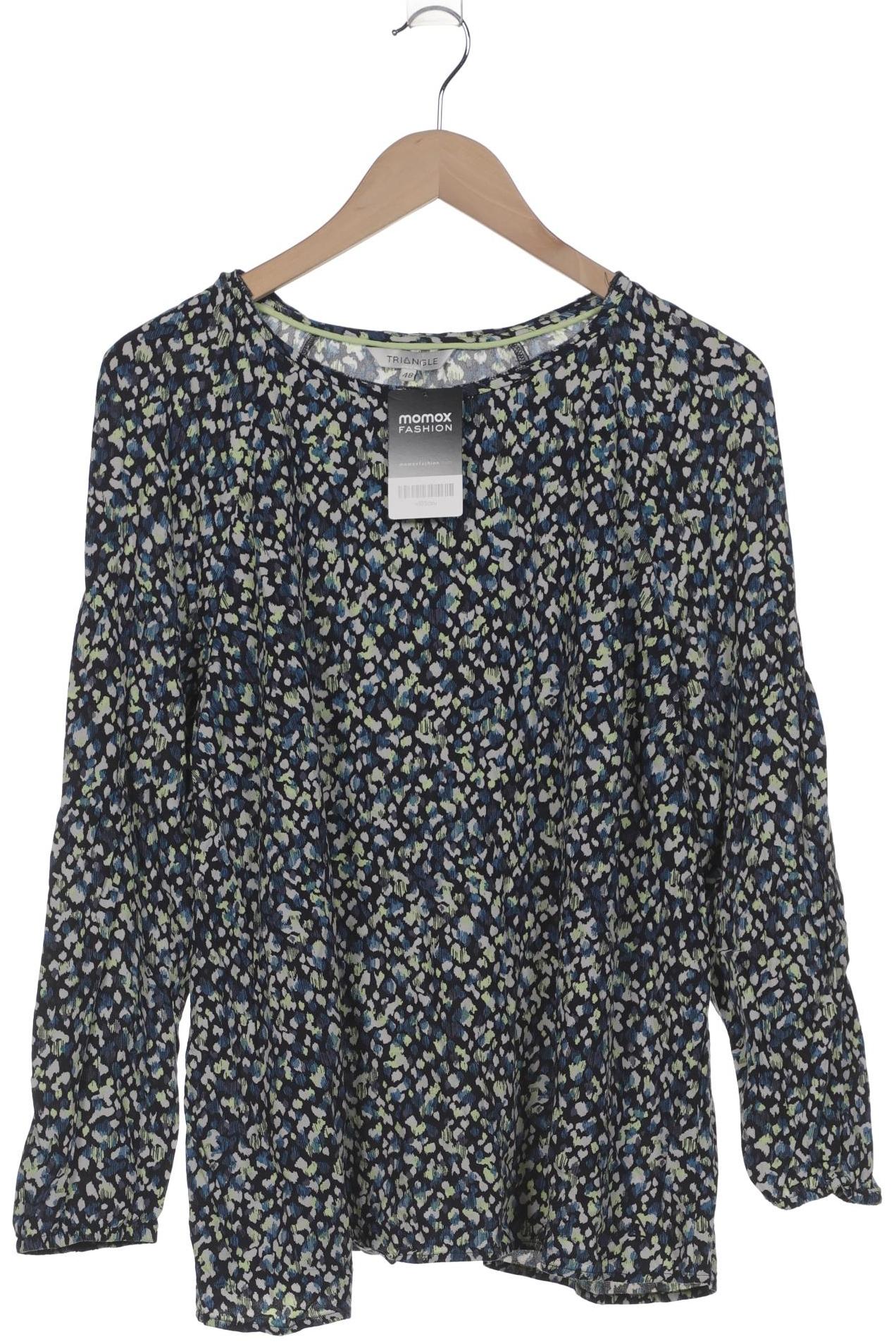 

Triangle Damen Langarmshirt, marineblau, Gr. 48