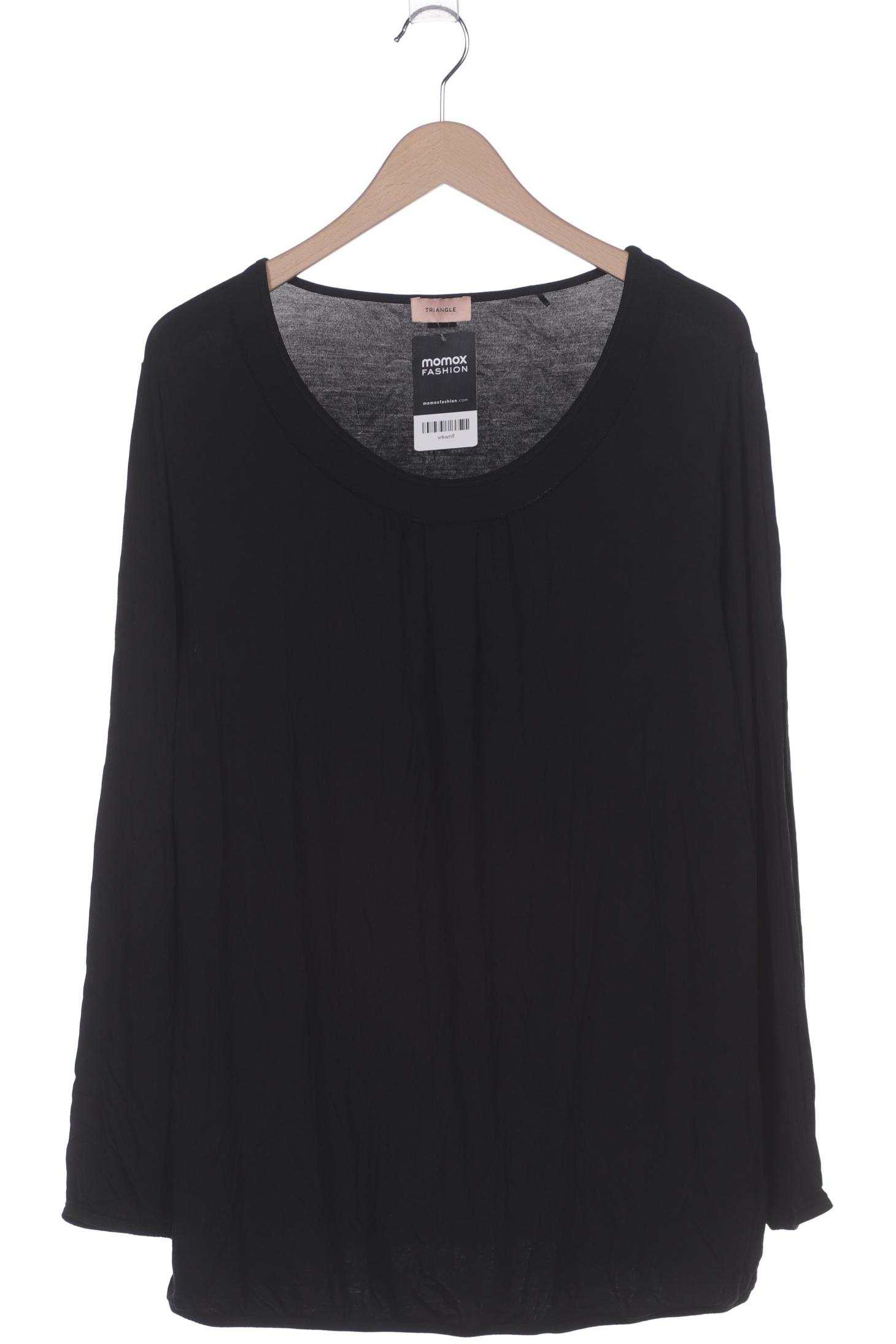 

Triangle Damen Langarmshirt, schwarz, Gr. 50