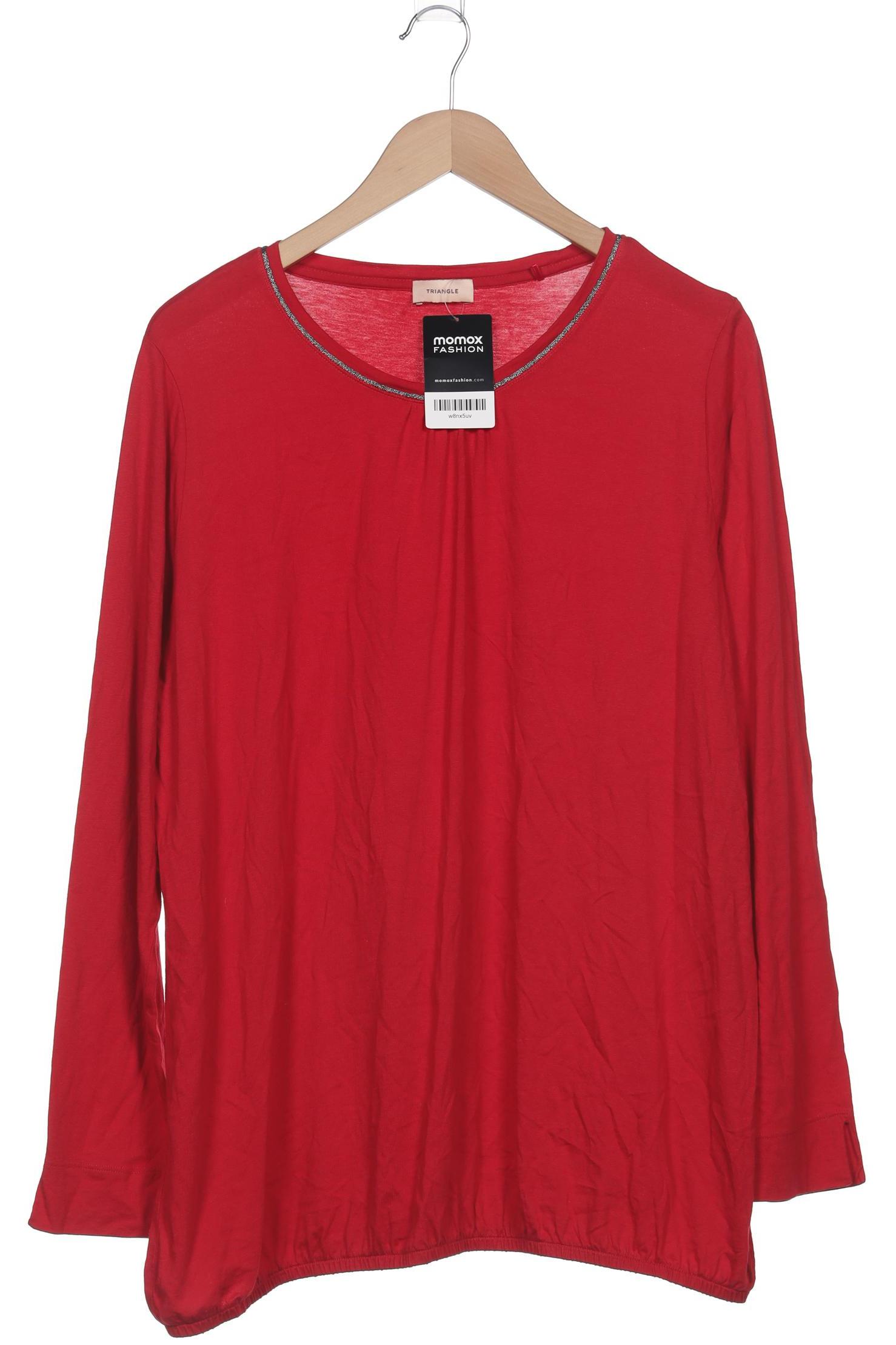 

Triangle Damen Langarmshirt, rot, Gr. 48