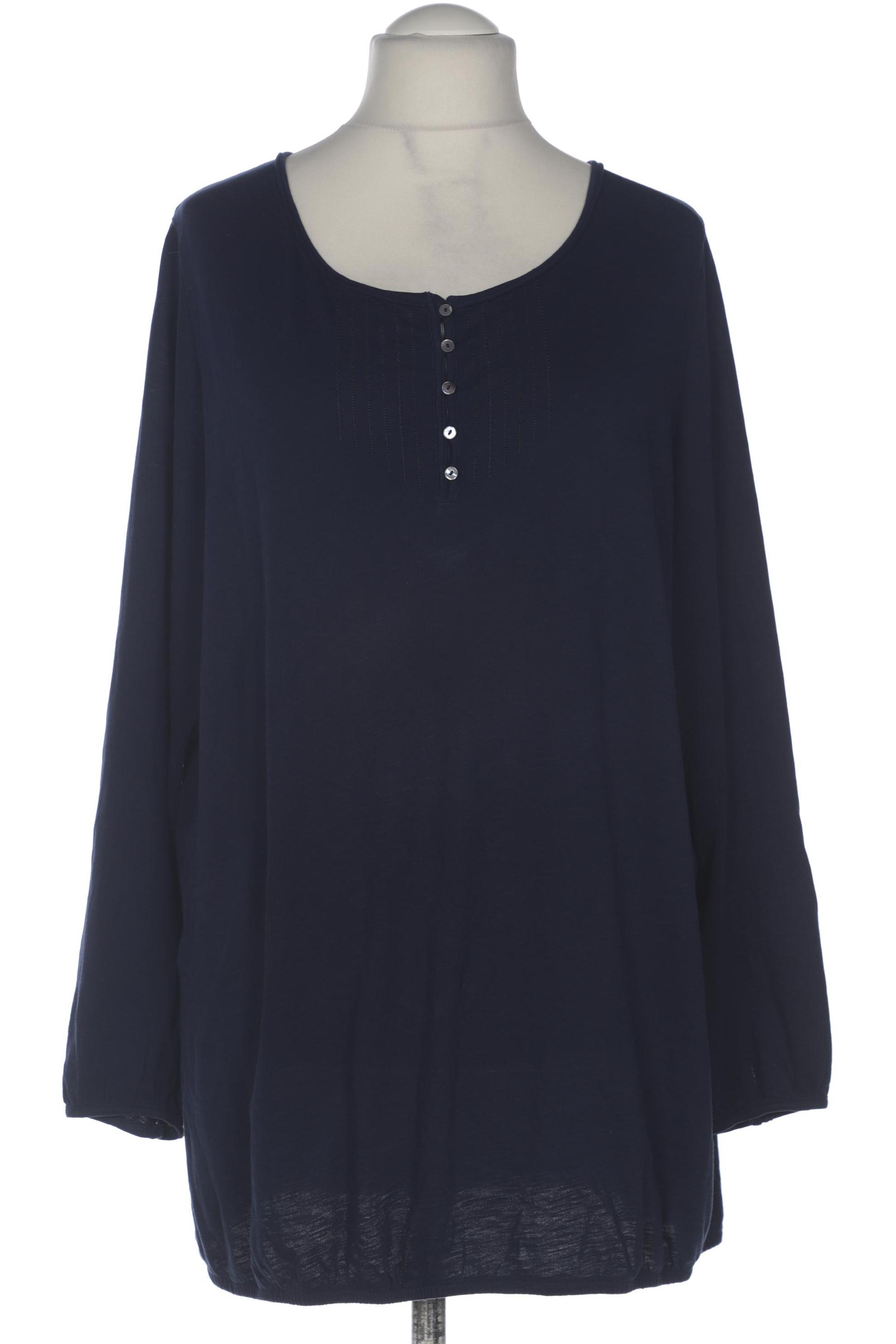 

Triangle Damen Langarmshirt, marineblau, Gr. 54