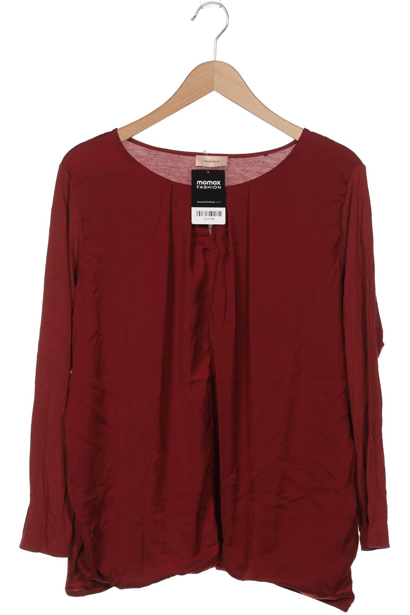 

Triangle Damen Langarmshirt, braun, Gr. 48