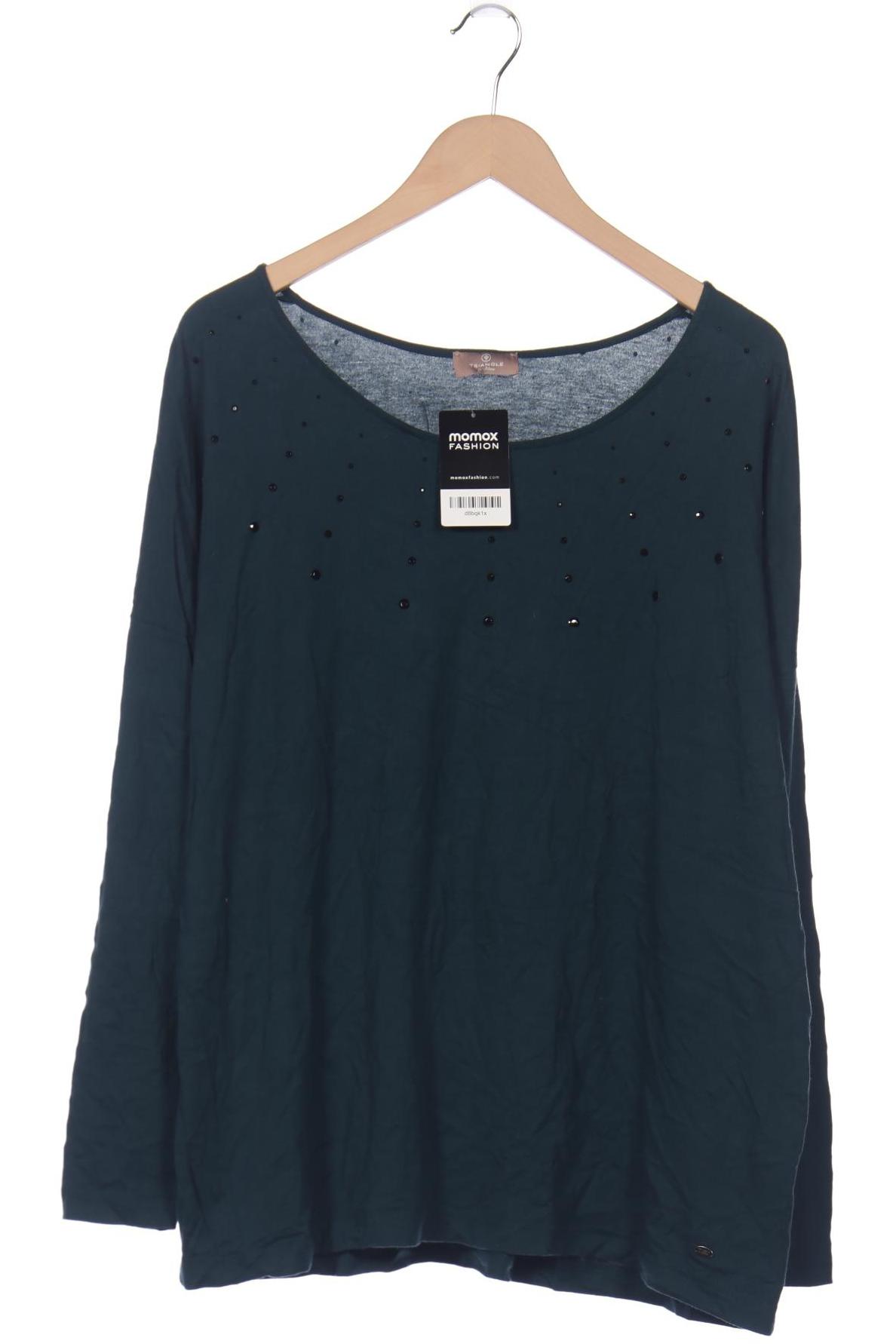 

Triangle Damen Langarmshirt, grün, Gr. 48