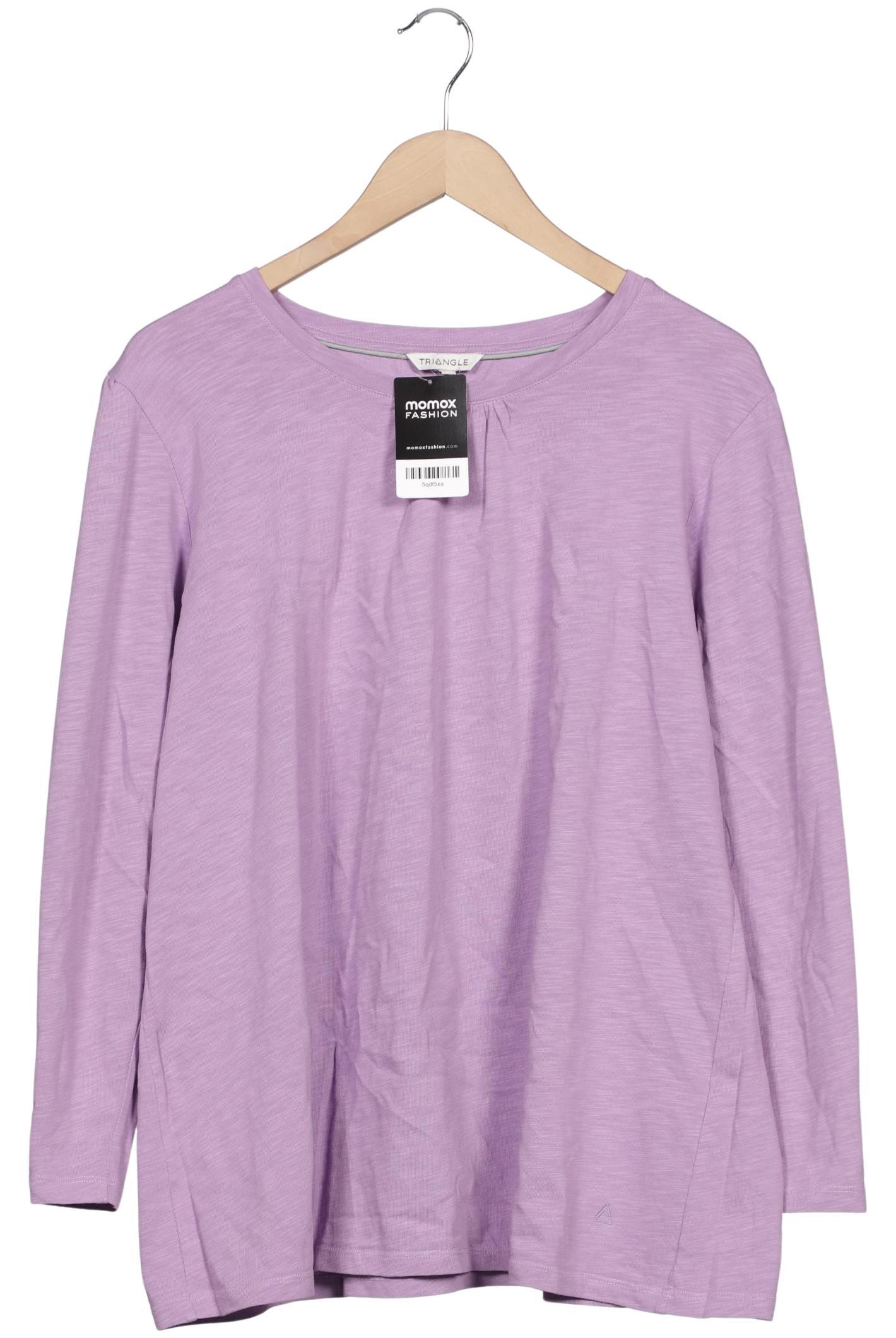 

Triangle Damen Langarmshirt, flieder, Gr. 50