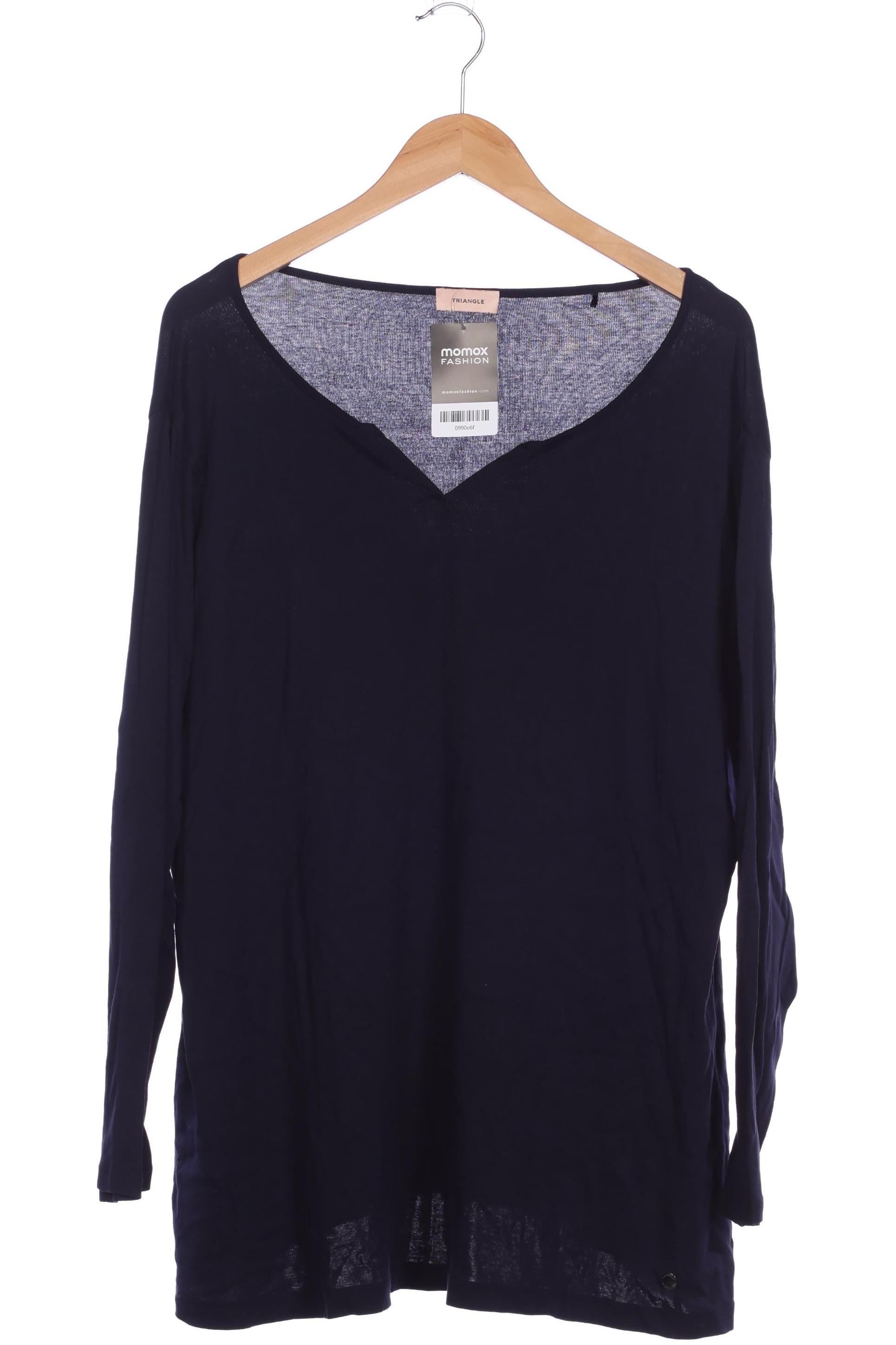 

Triangle Damen Langarmshirt, blau, Gr. 54