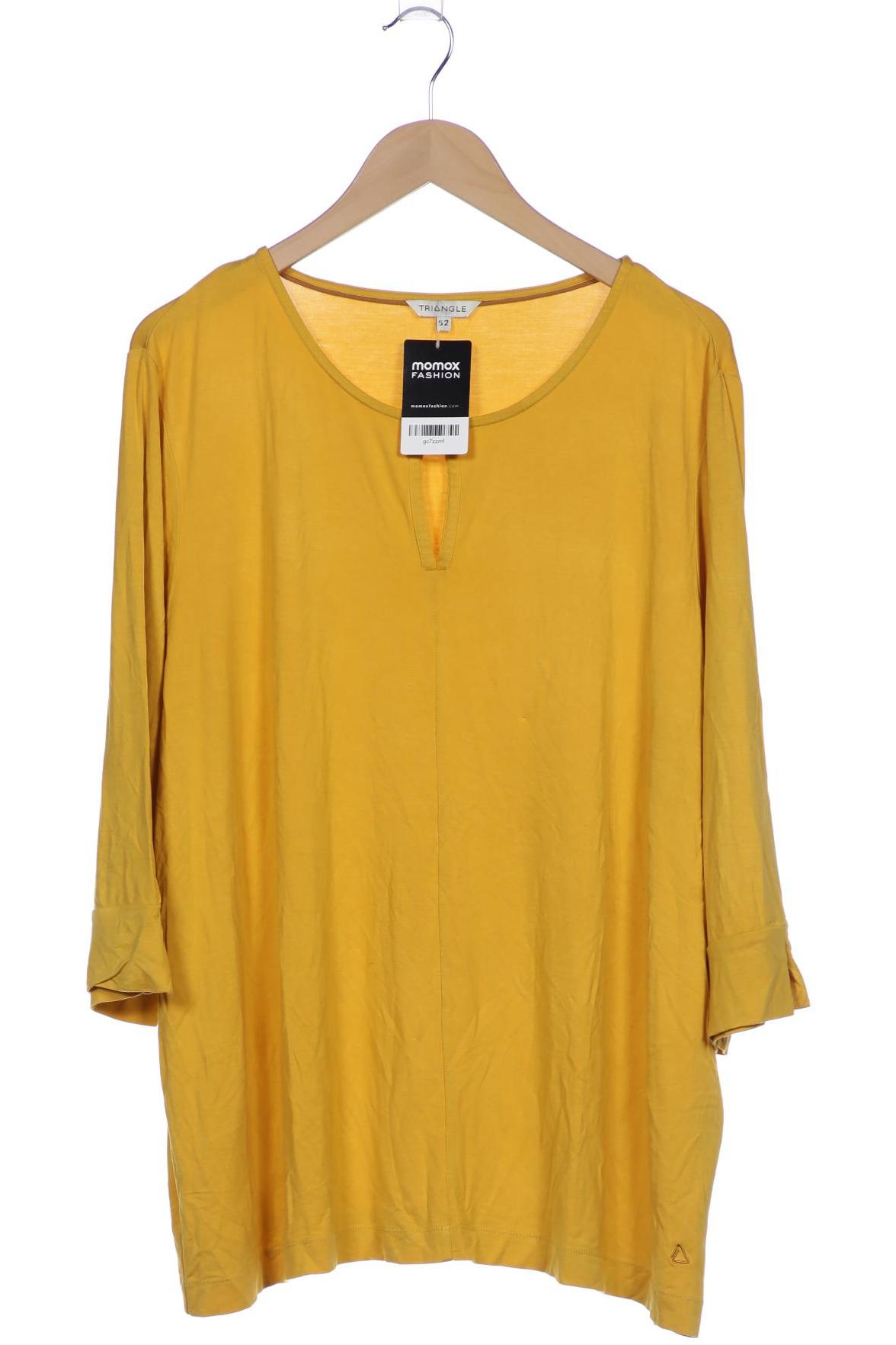 

Triangle Damen Langarmshirt, gelb, Gr. 52