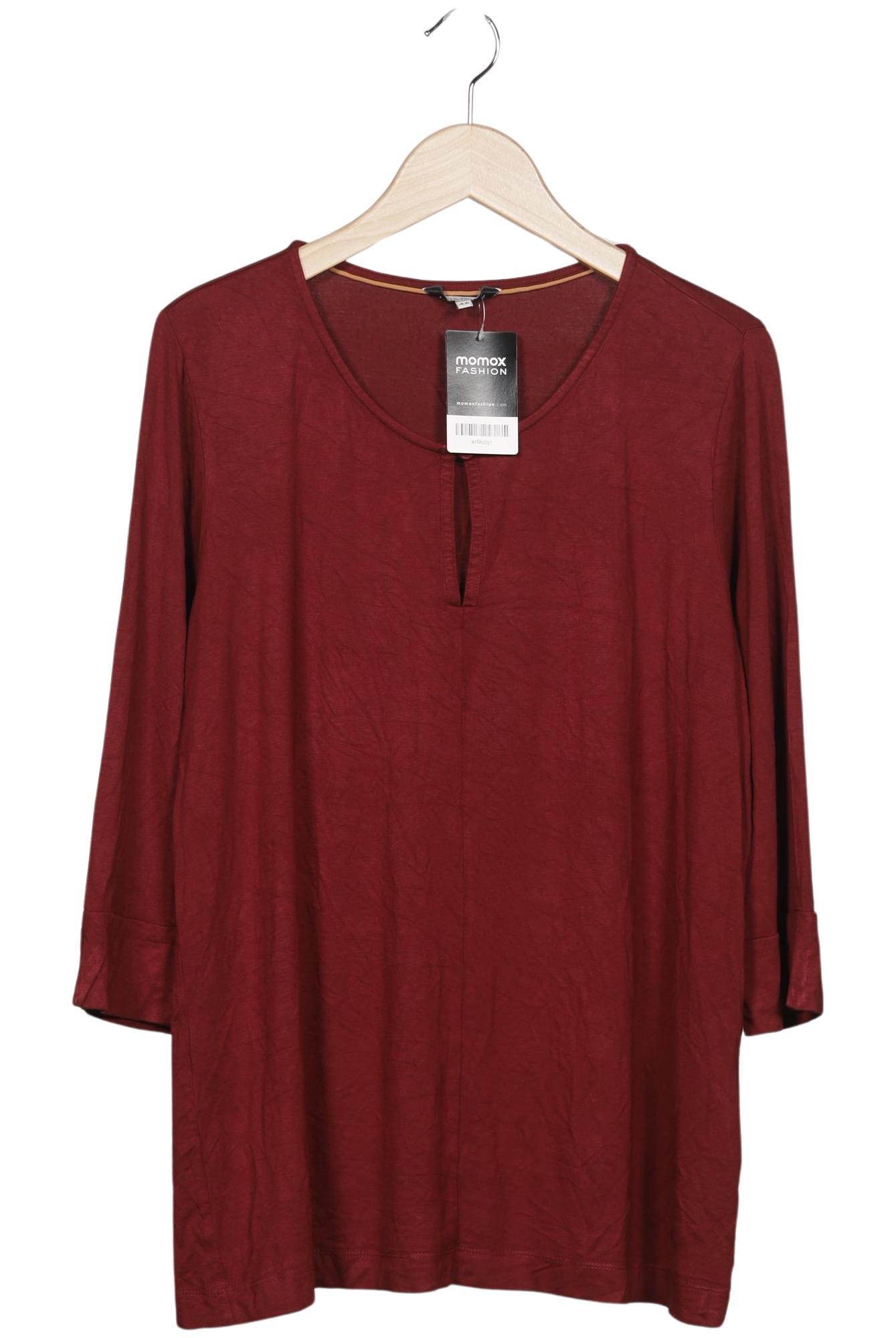 

Triangle Damen Langarmshirt, bordeaux, Gr. 46