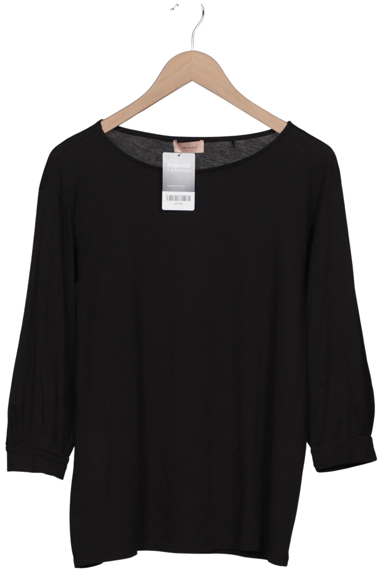 

Triangle Damen Langarmshirt, schwarz, Gr. 40
