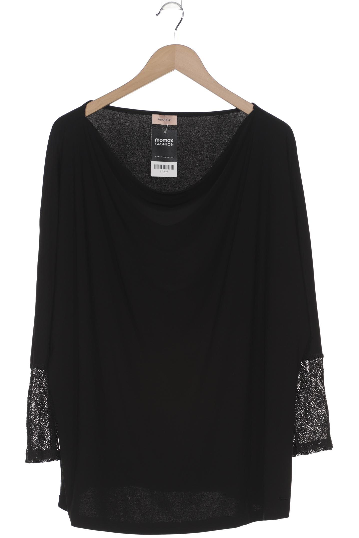 

Triangle Damen Langarmshirt, schwarz, Gr. 50