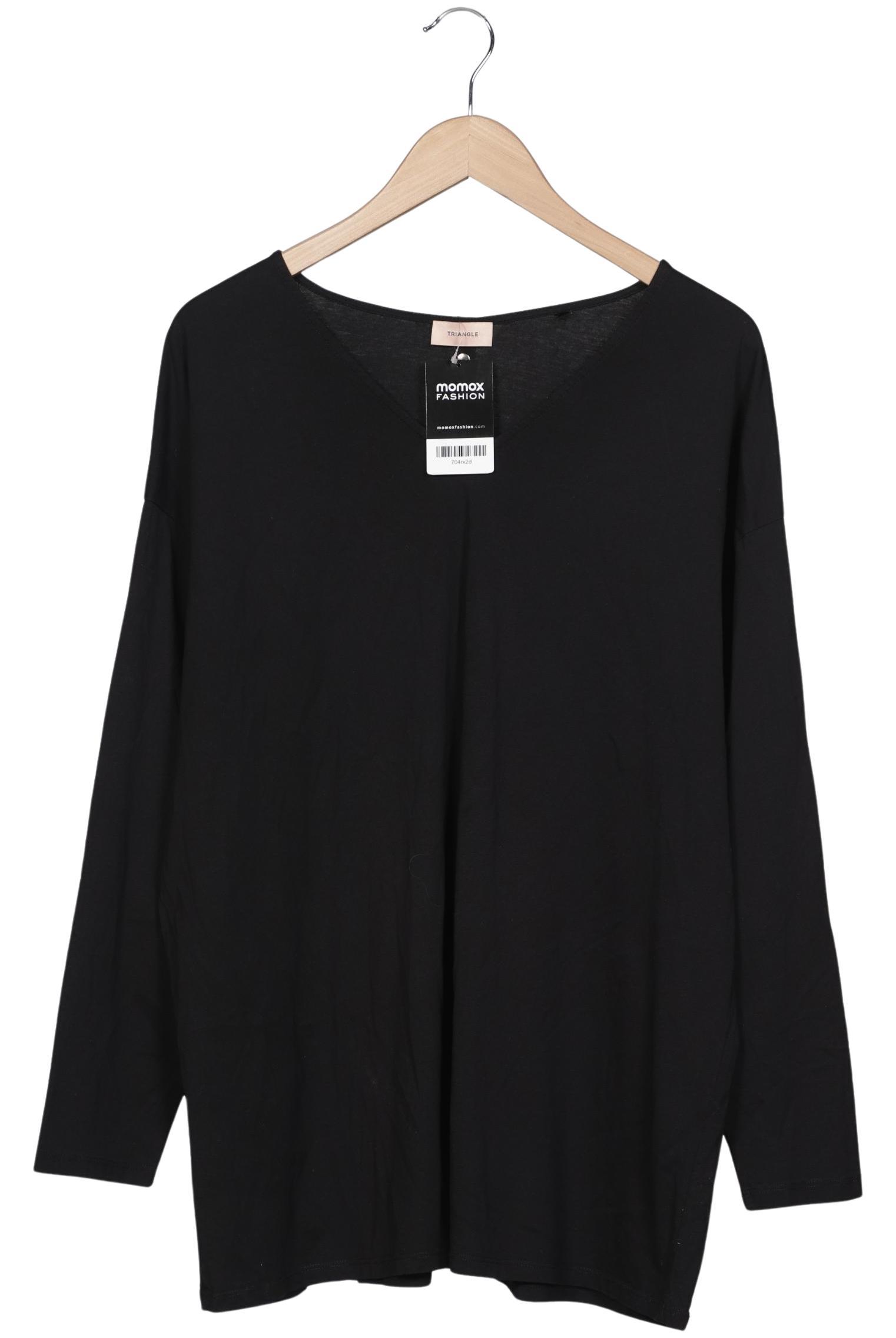 

Triangle Damen Langarmshirt, schwarz, Gr. 50