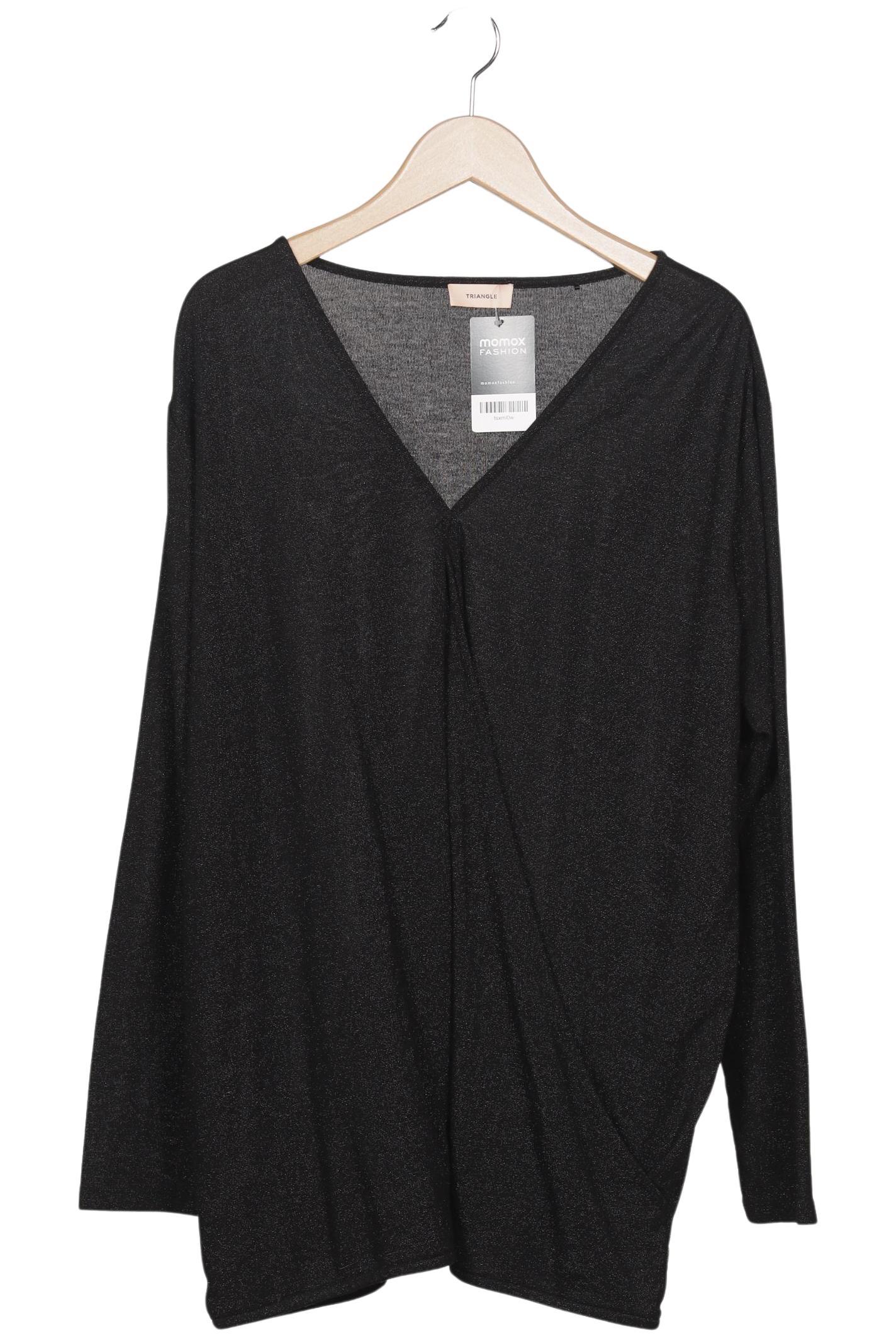 

Triangle Damen Langarmshirt, grau, Gr. 50