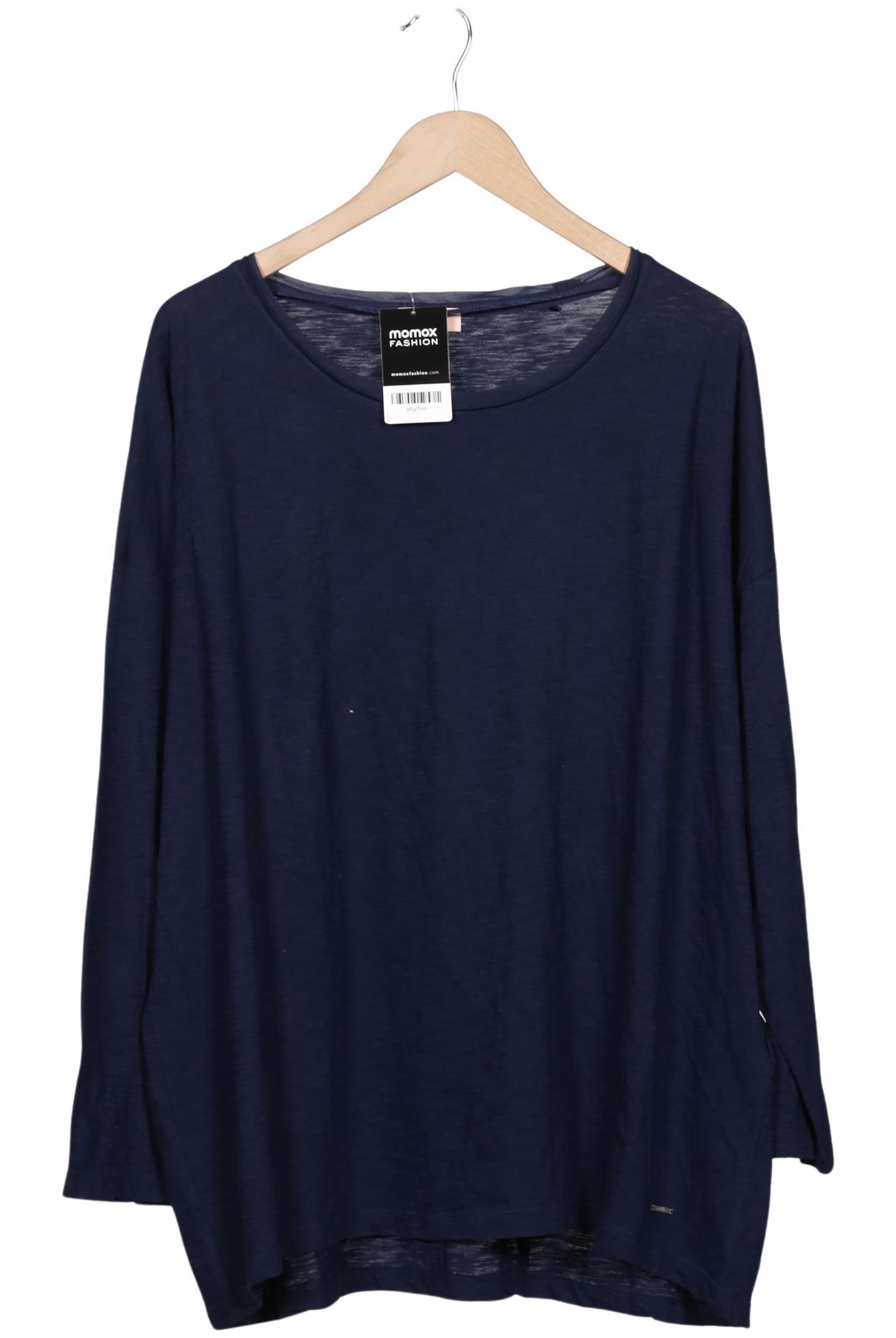 

Triangle Damen Langarmshirt, marineblau, Gr. 52