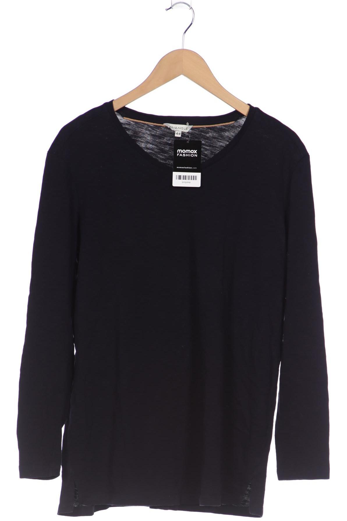 

TRIANGLE Damen Langarmshirt, marineblau