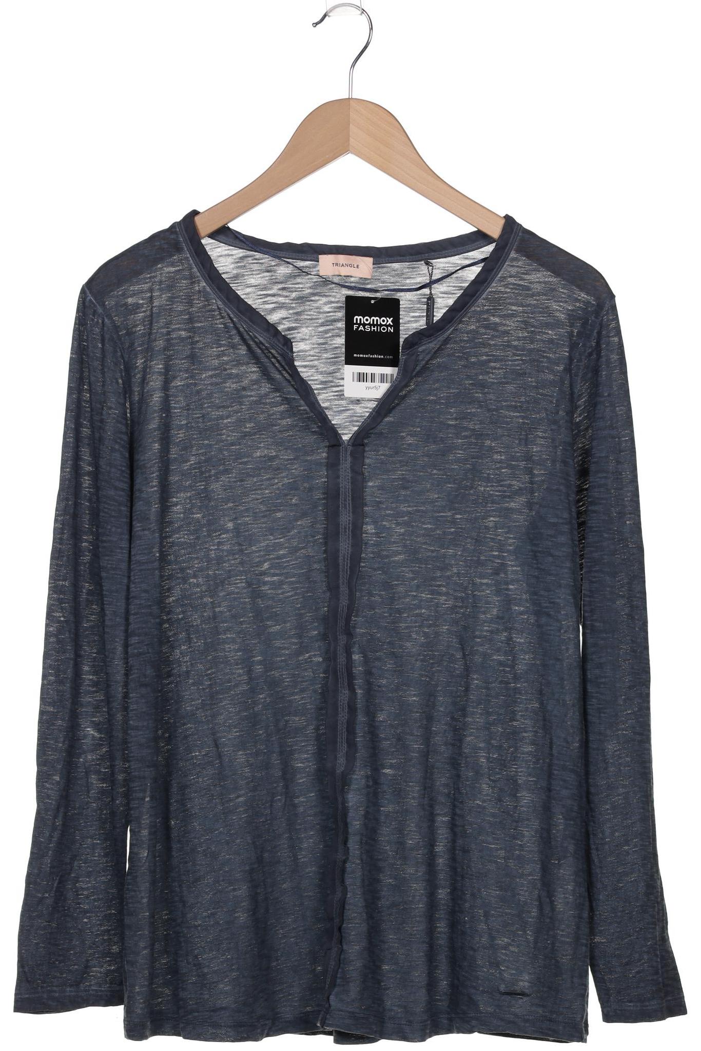 

Triangle Damen Langarmshirt, marineblau, Gr. 42