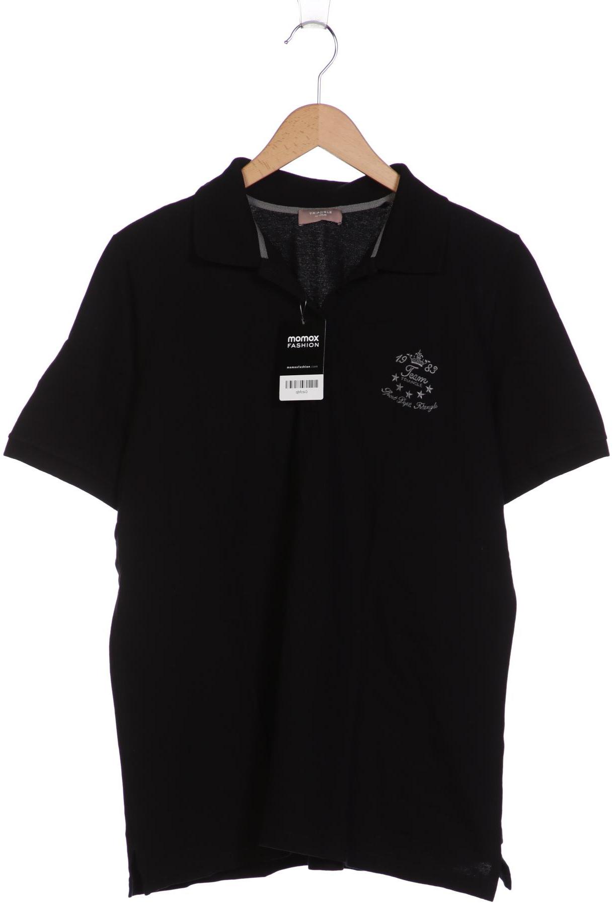 

Triangle Damen Poloshirt, schwarz, Gr. 46