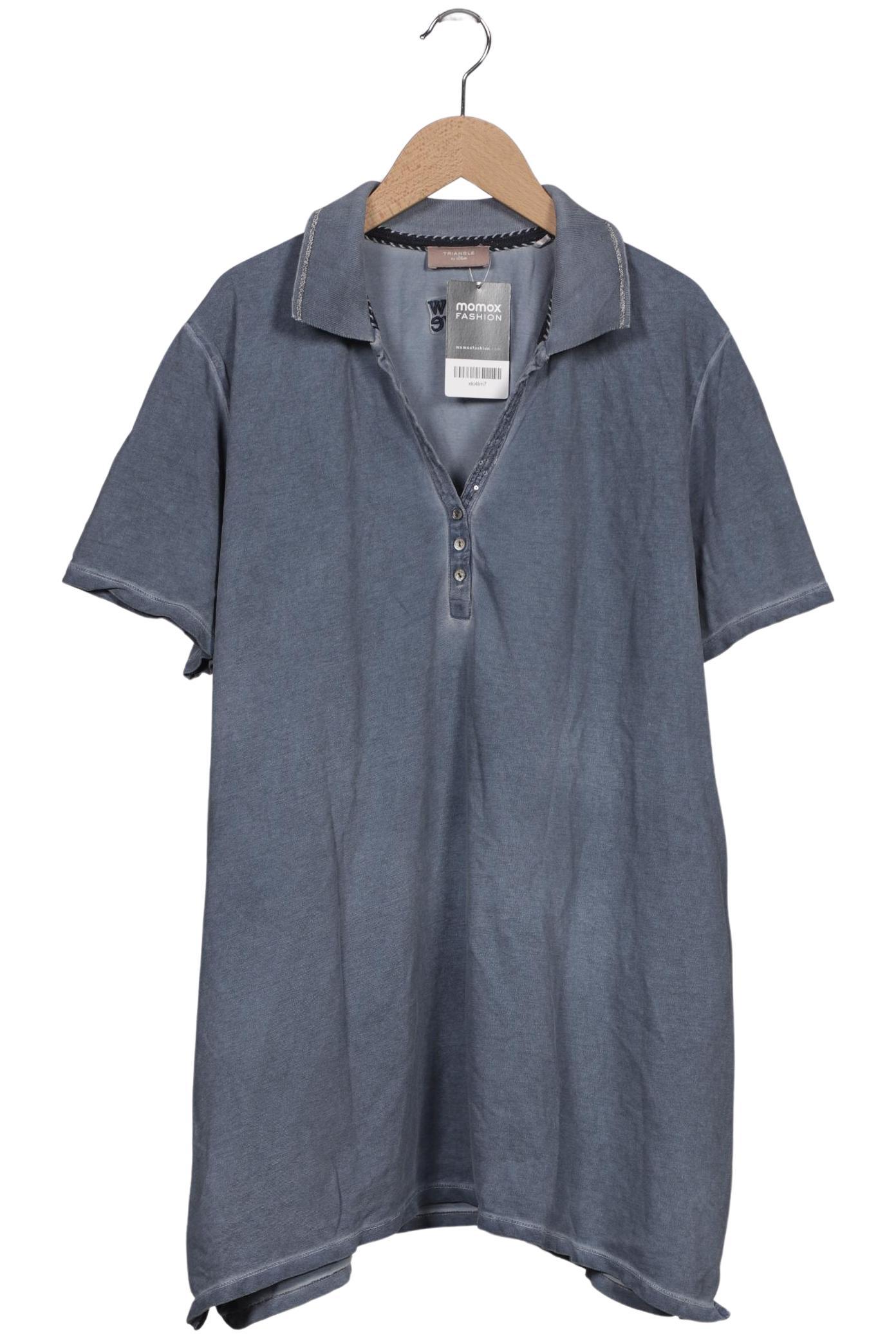 

Triangle Damen Poloshirt, blau, Gr. 52