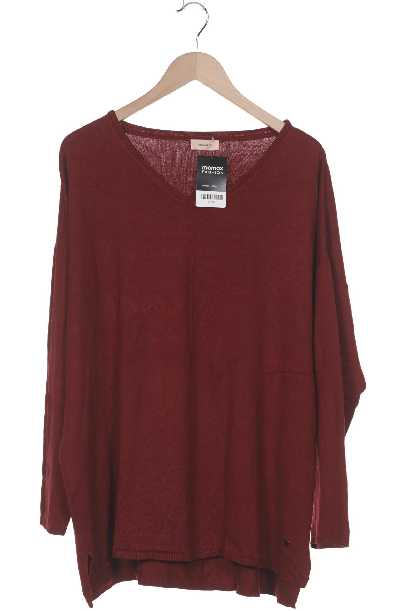 

Triangle Damen Pullover, bordeaux, Gr. 50