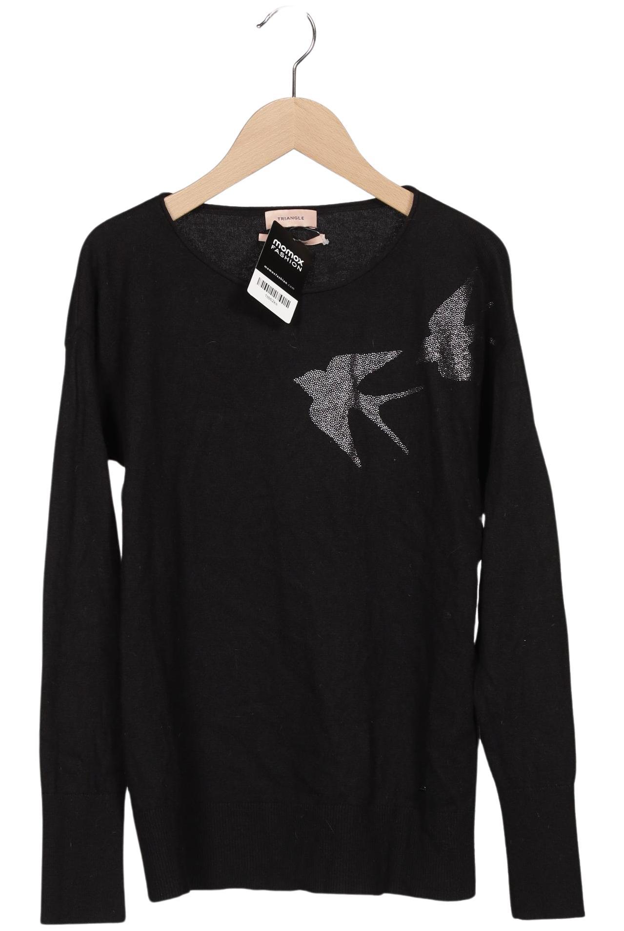 

Triangle Damen Pullover, schwarz, Gr. 36