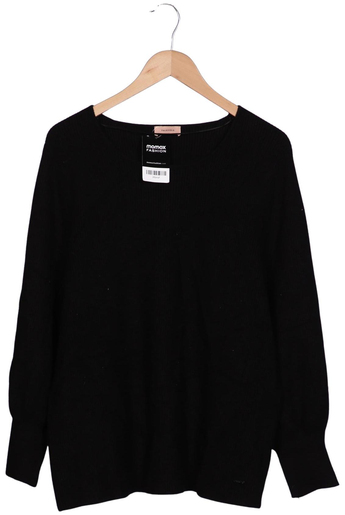 

Triangle Damen Pullover, schwarz, Gr. 46