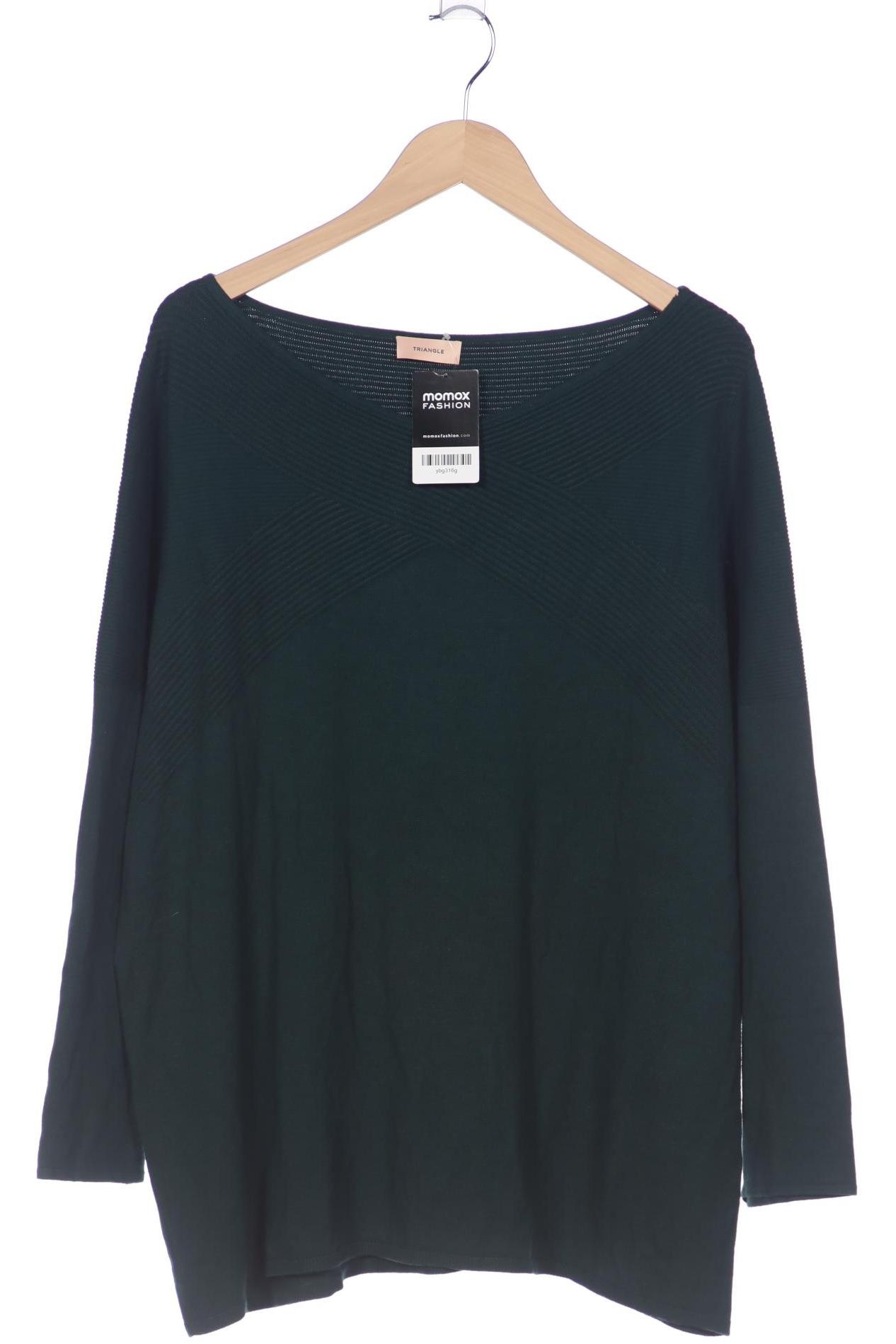 

Triangle Damen Pullover, grün, Gr. 52