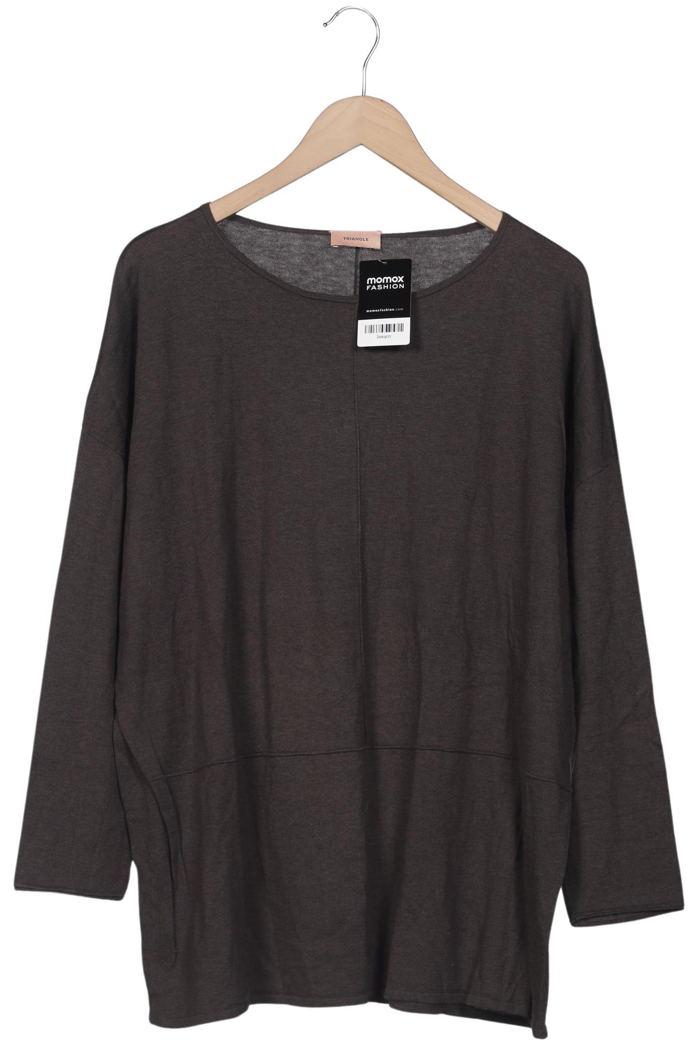

Triangle Damen Pullover, braun, Gr. 50