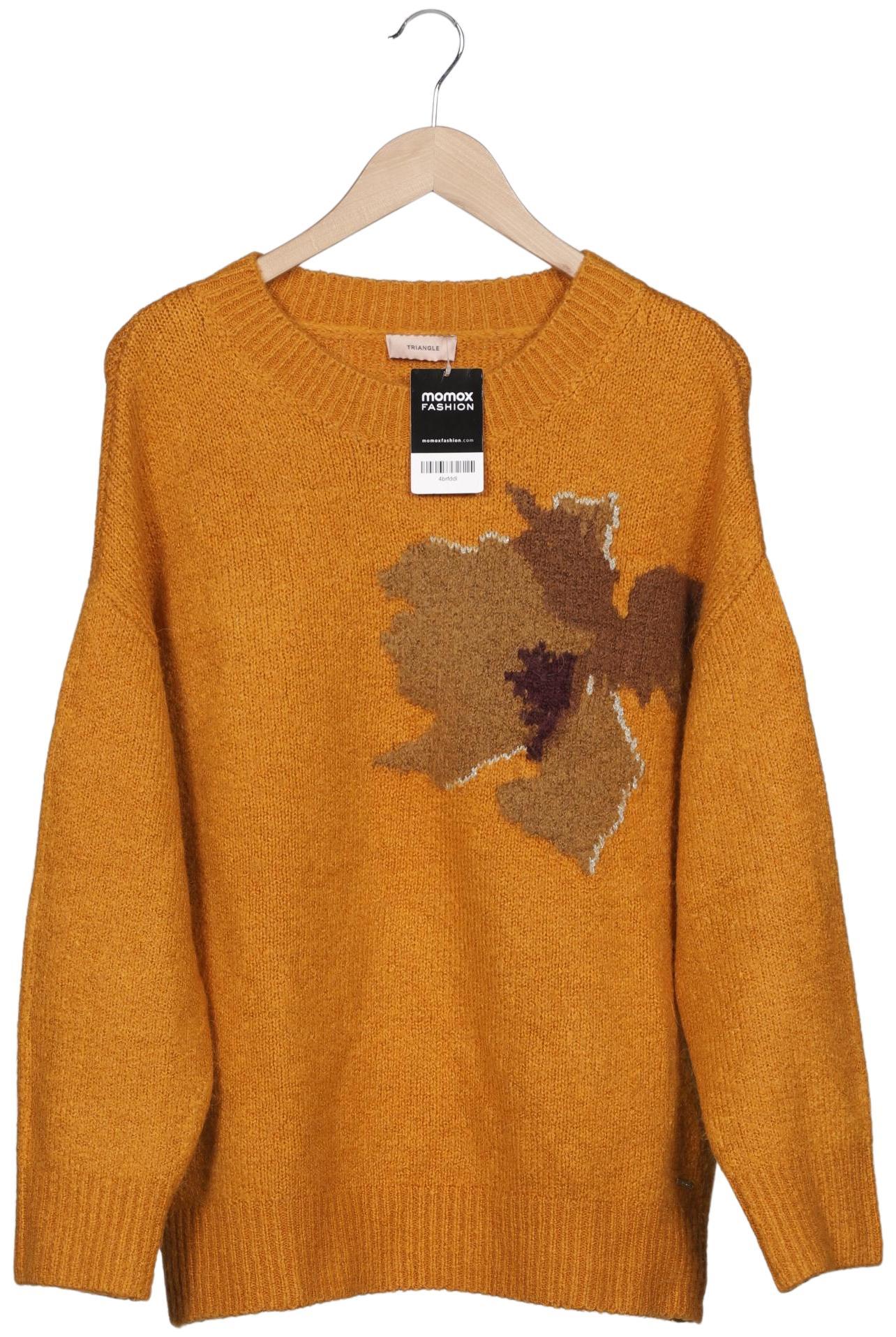 

Triangle Damen Pullover, orange, Gr. 46