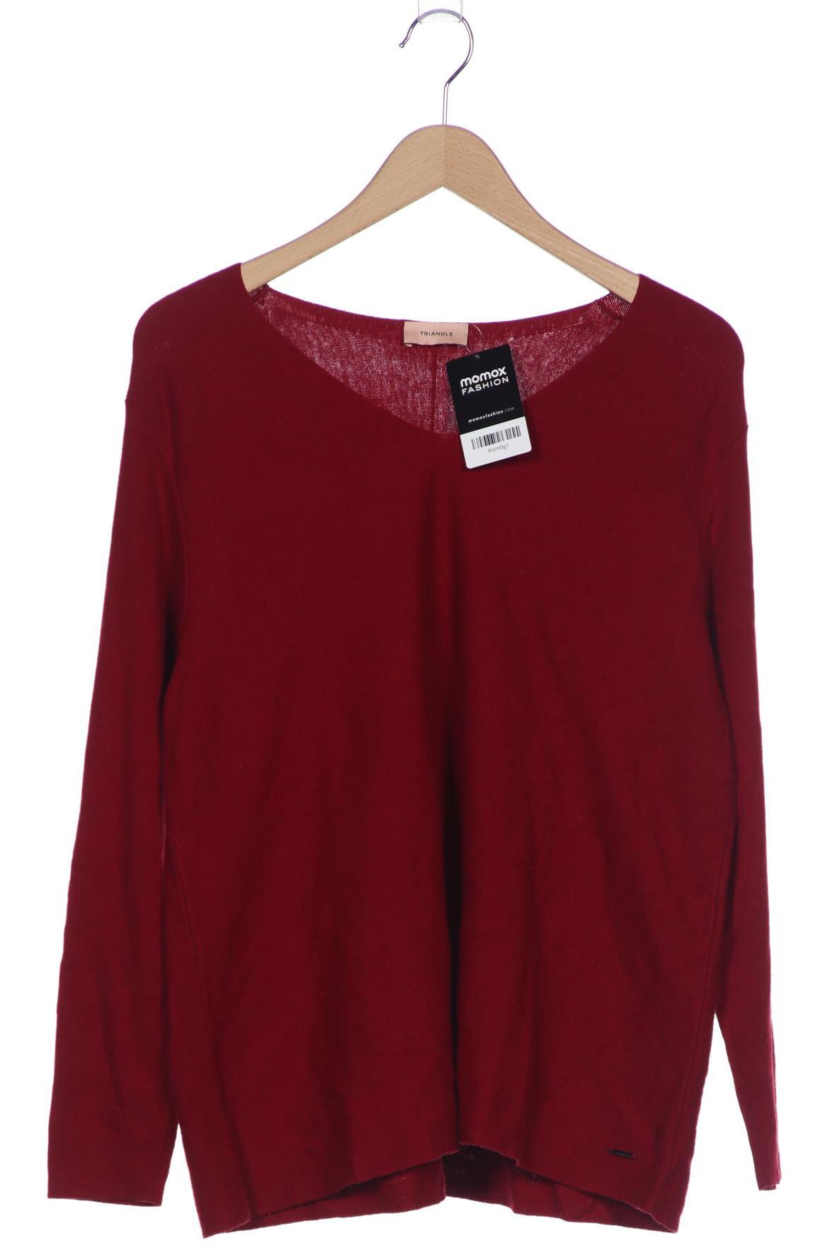 

Triangle Damen Pullover, bordeaux, Gr. 42