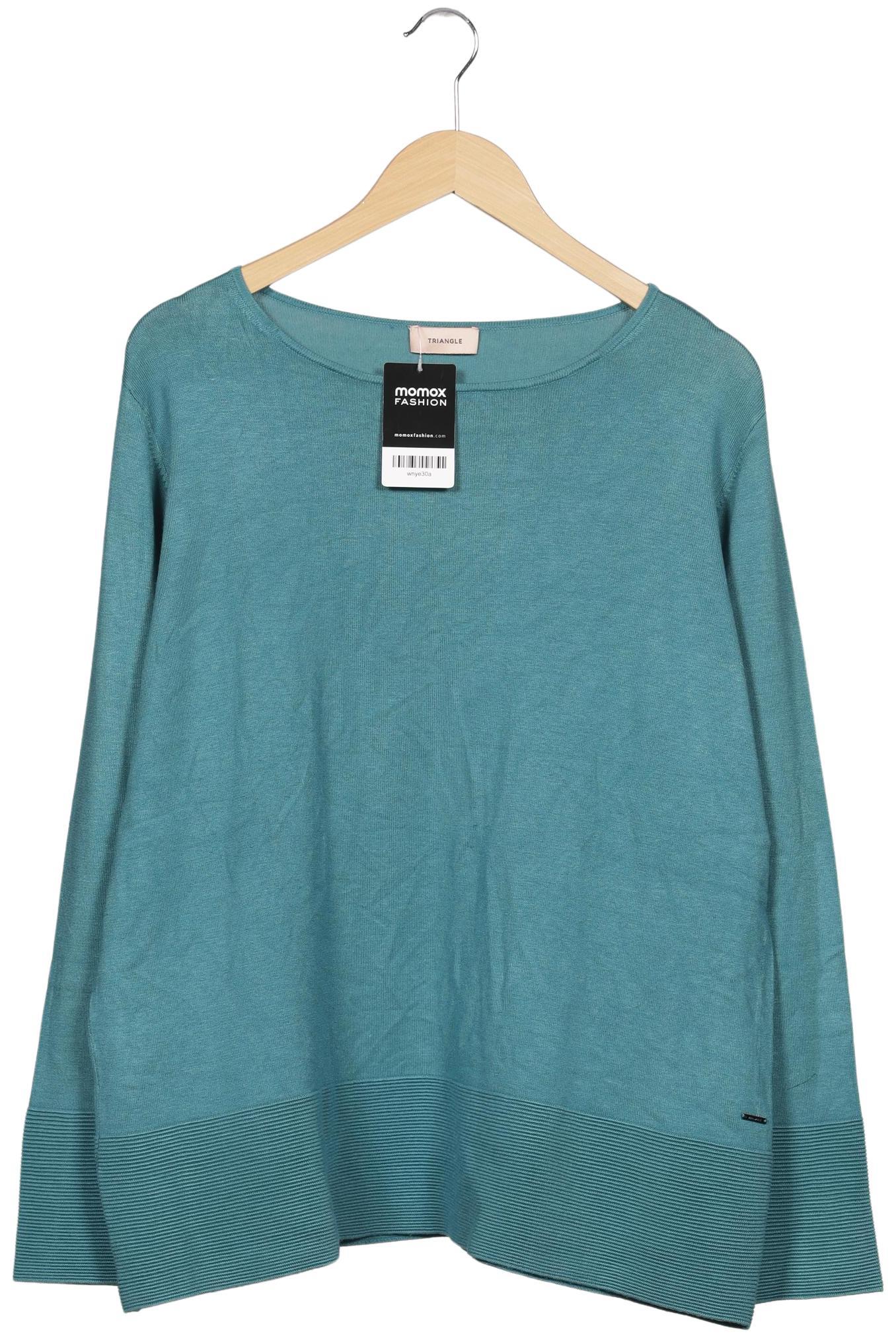 

Triangle Damen Pullover, türkis, Gr. 40