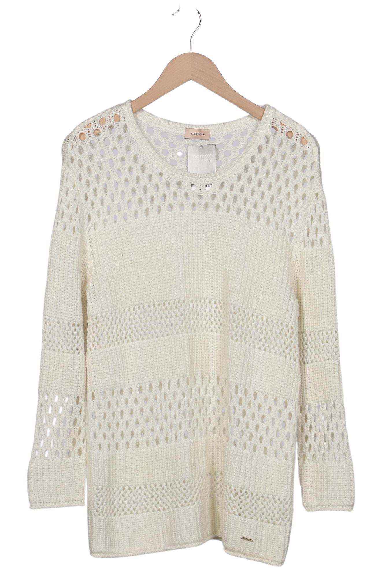 

Triangle Damen Pullover, cremeweiß, Gr. 42