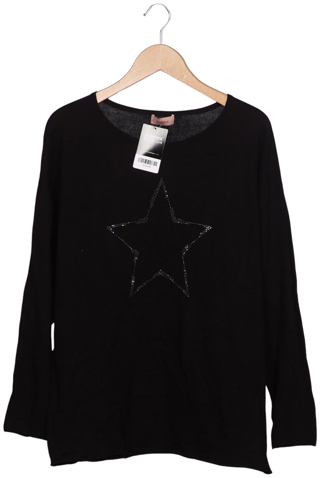 

Triangle Damen Pullover, schwarz, Gr. 44