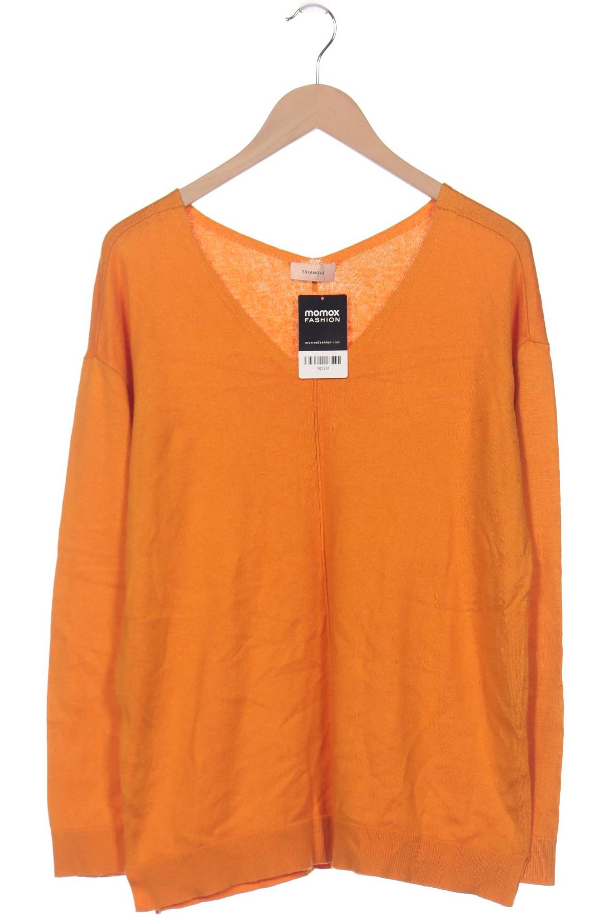 

Triangle Damen Pullover, orange, Gr. 38