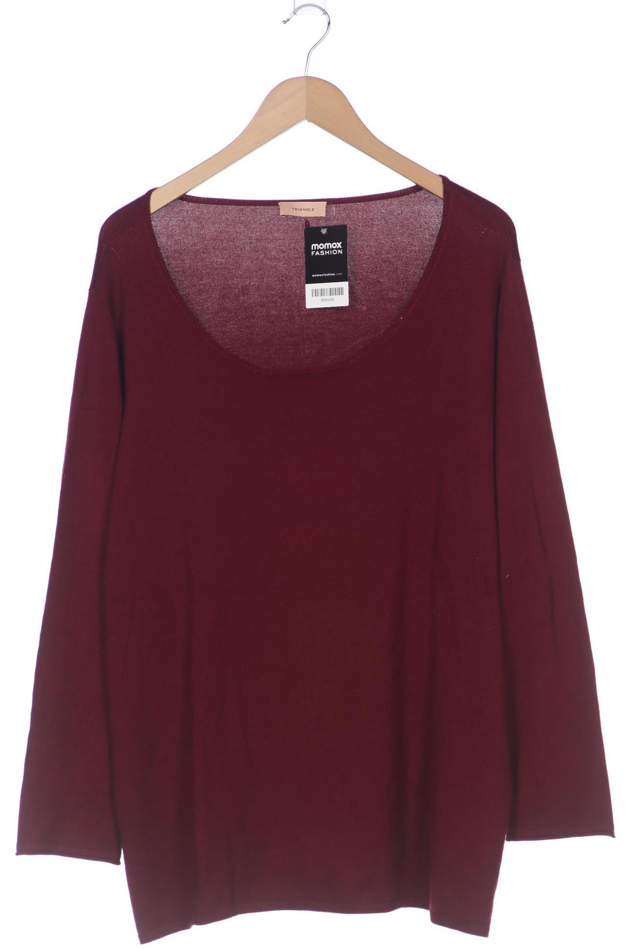 

Triangle Damen Pullover, bordeaux, Gr. 52