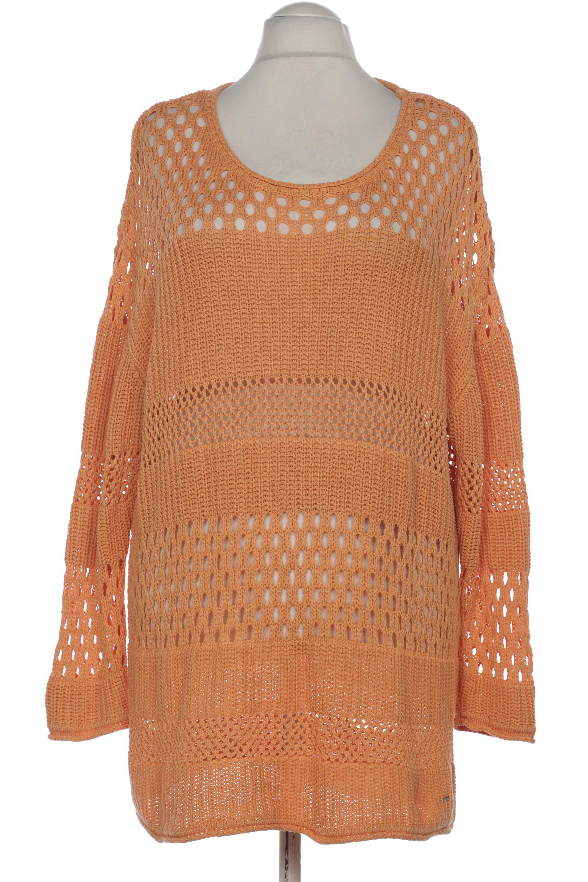 

Triangle Damen Pullover, orange, Gr. 52