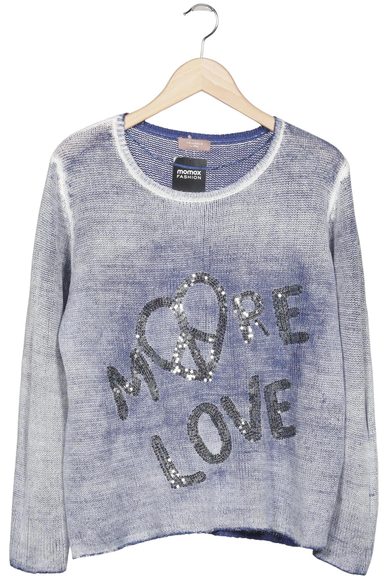 

Triangle Damen Pullover, hellblau, Gr. 44