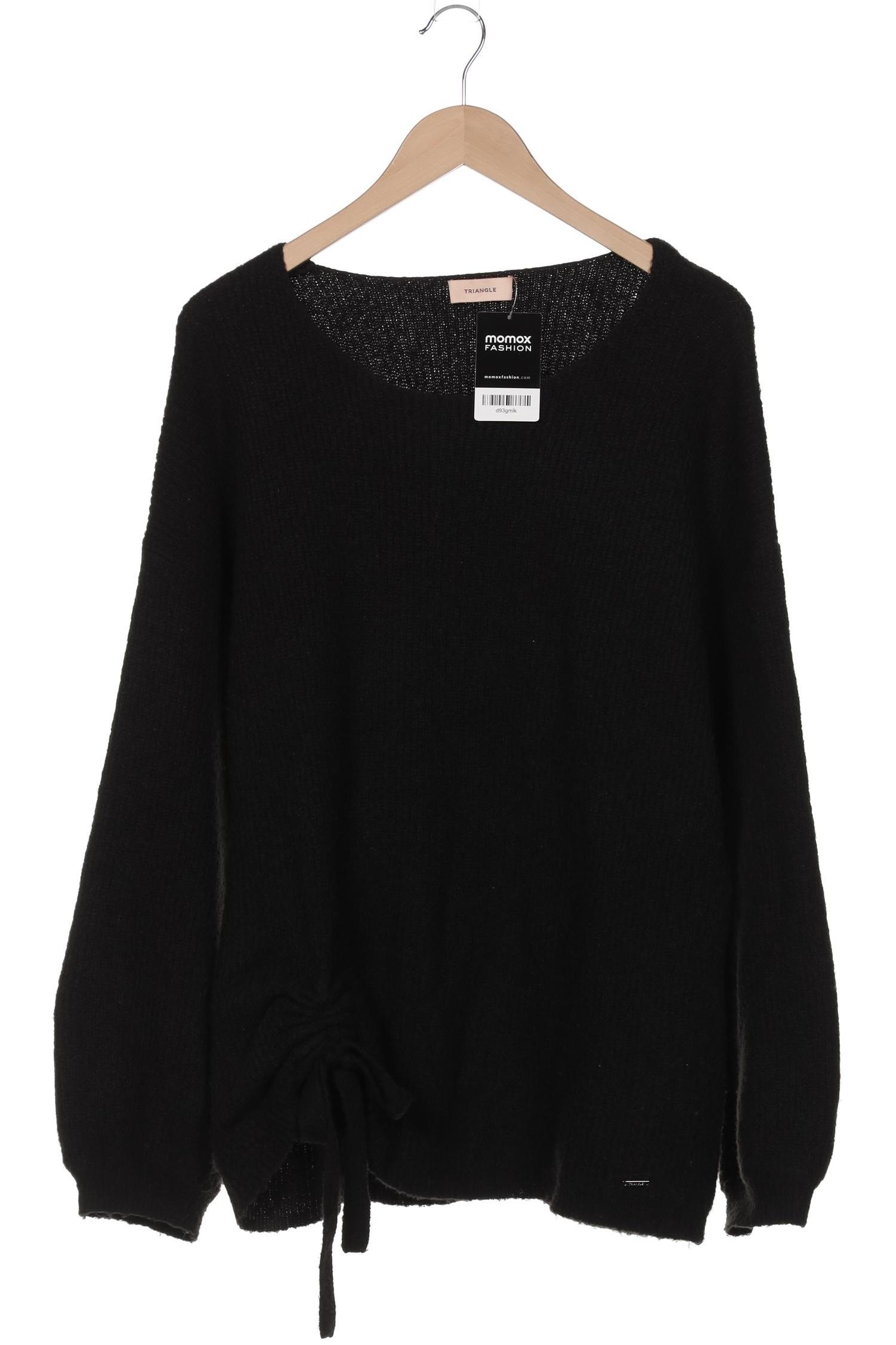 

Triangle Damen Pullover, schwarz, Gr. 46
